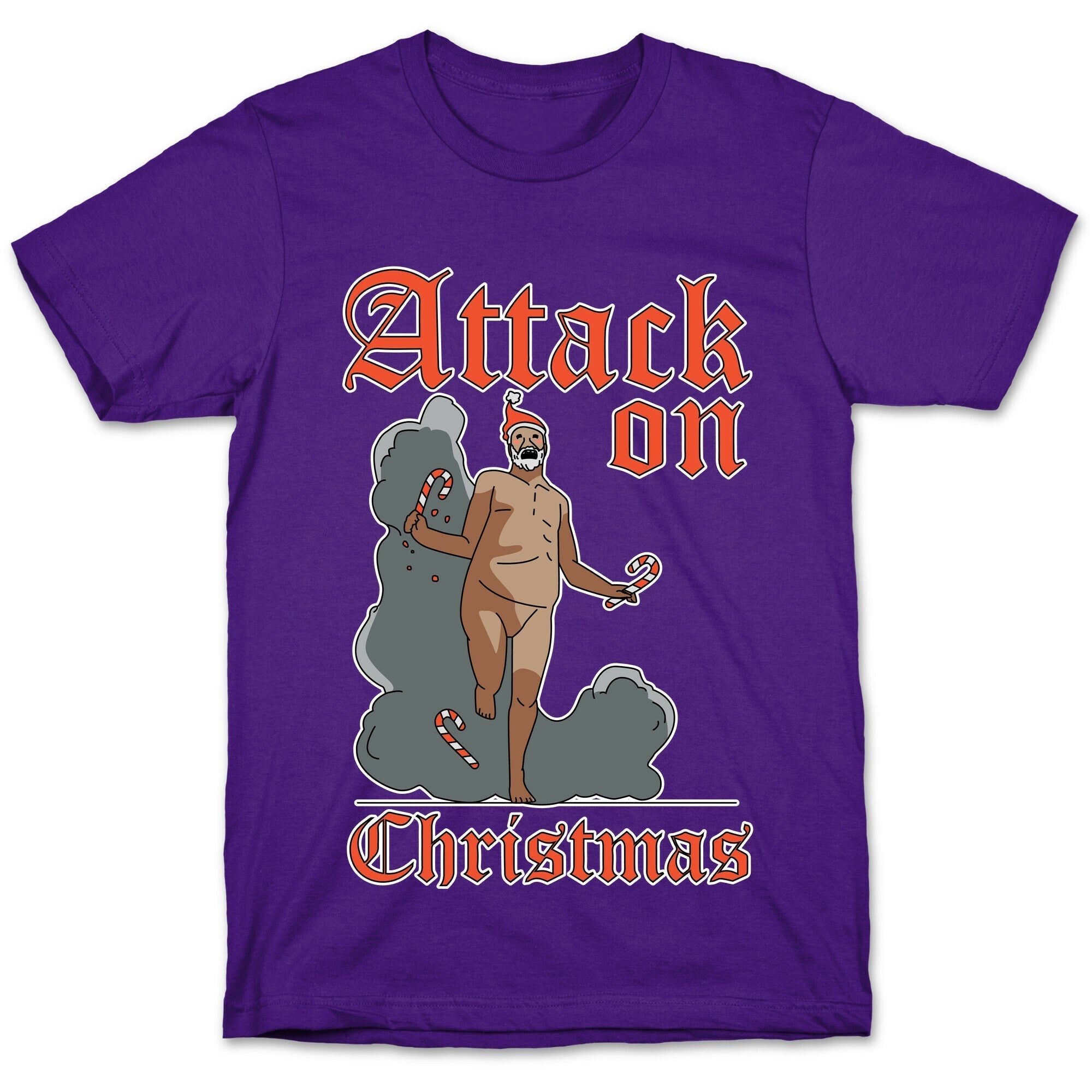 Attack On Christmas T-Shirt Hoodie, Sweatshirt | PureTeeCo.com (Image 5)