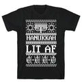Hanukkah Lit AF T-Shirt Hoodie, Sweatshirt | PureTeeCo.com (Image 1)