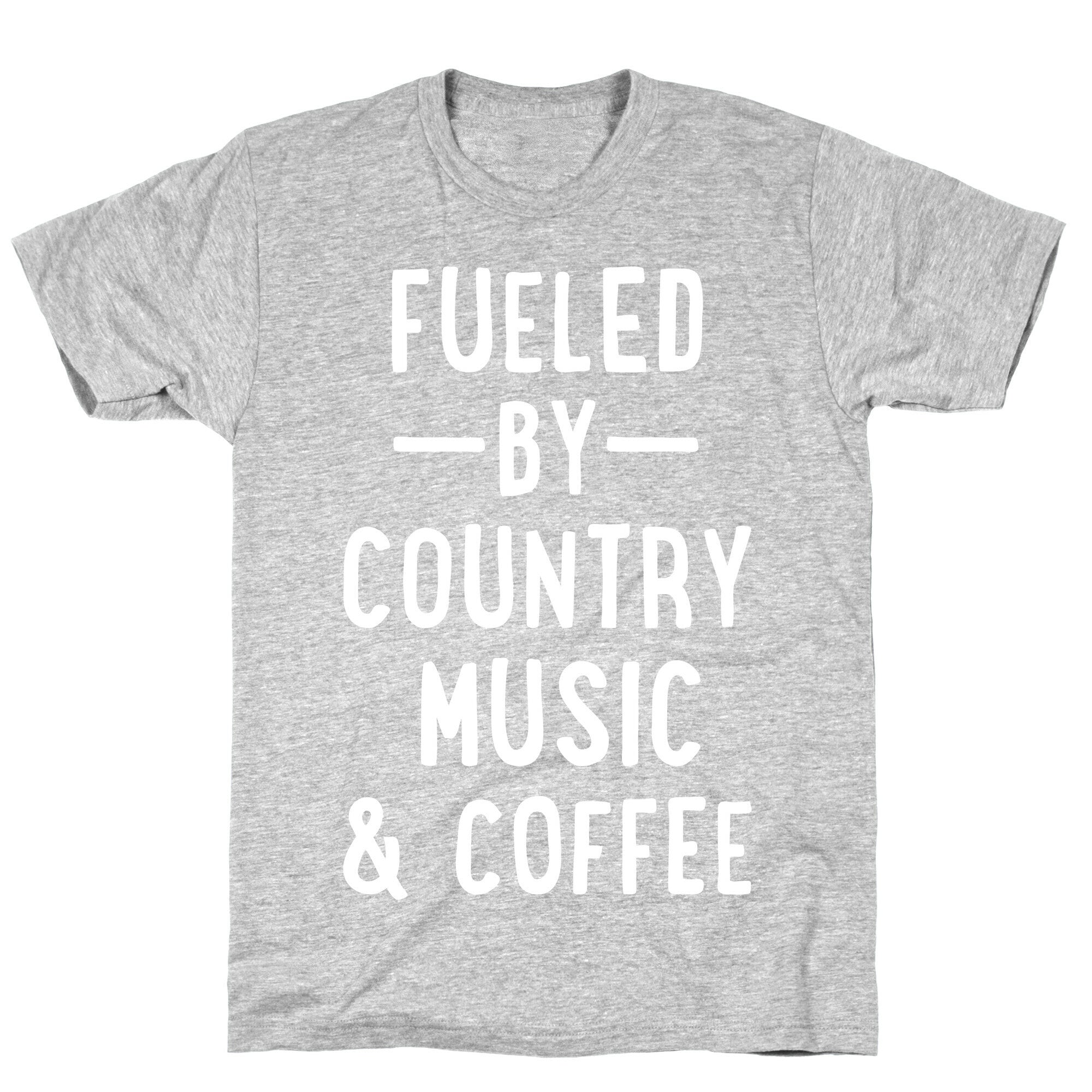 Fueled By Country T-Shirt Hoodie, Sweatshirt | PureTeeCo.com (Image 2)