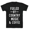 Fueled By Country T-Shirt Hoodie, Sweatshirt | PureTeeCo.com (Image 1)