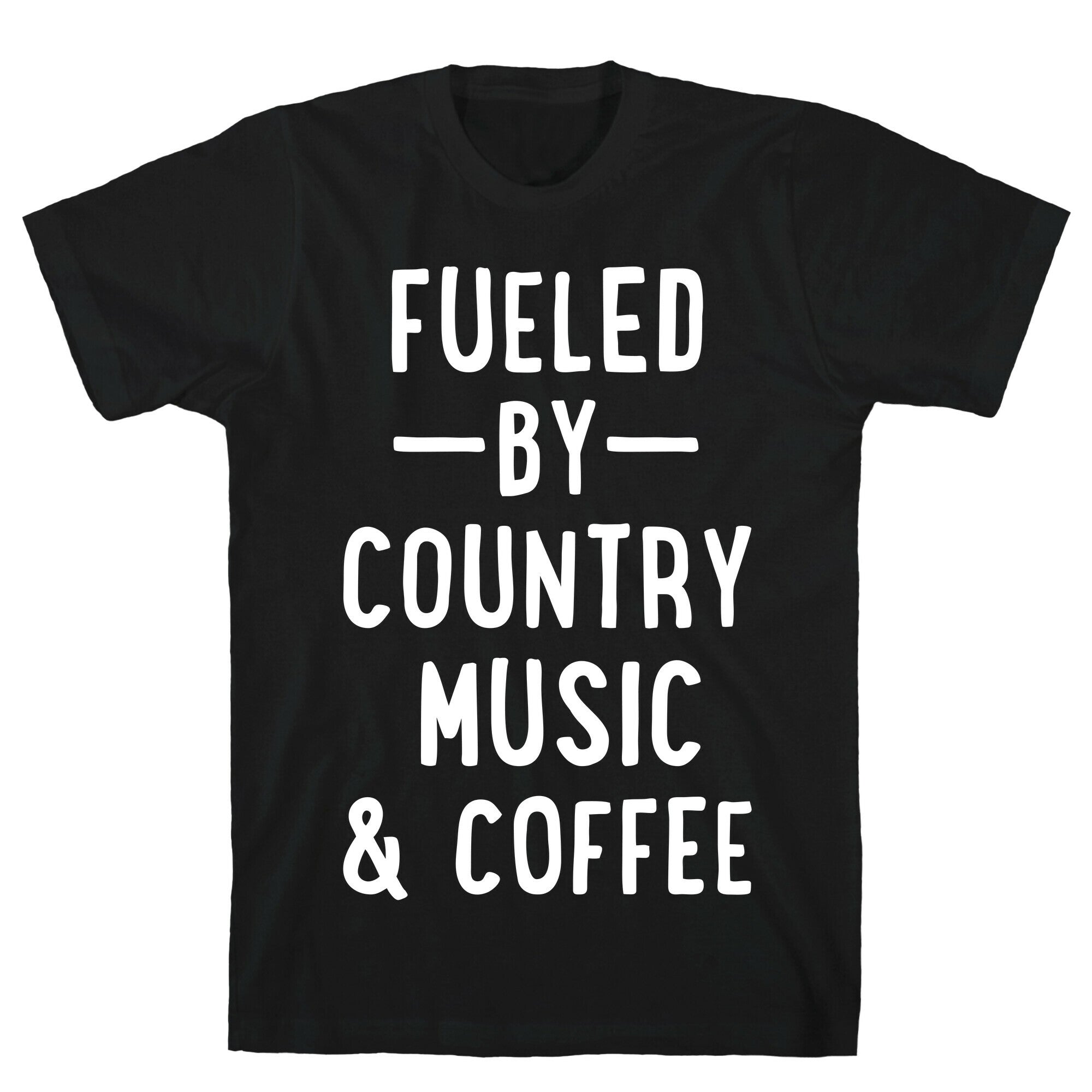 Fueled By Country T-Shirt Hoodie, Sweatshirt | PureTeeCo.com (Image 1)