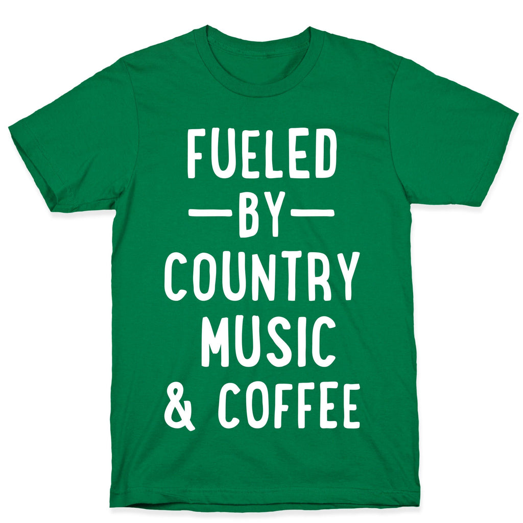 Fueled By Country T-Shirt Hoodie, Sweatshirt | PureTeeCo.com (Image 3)