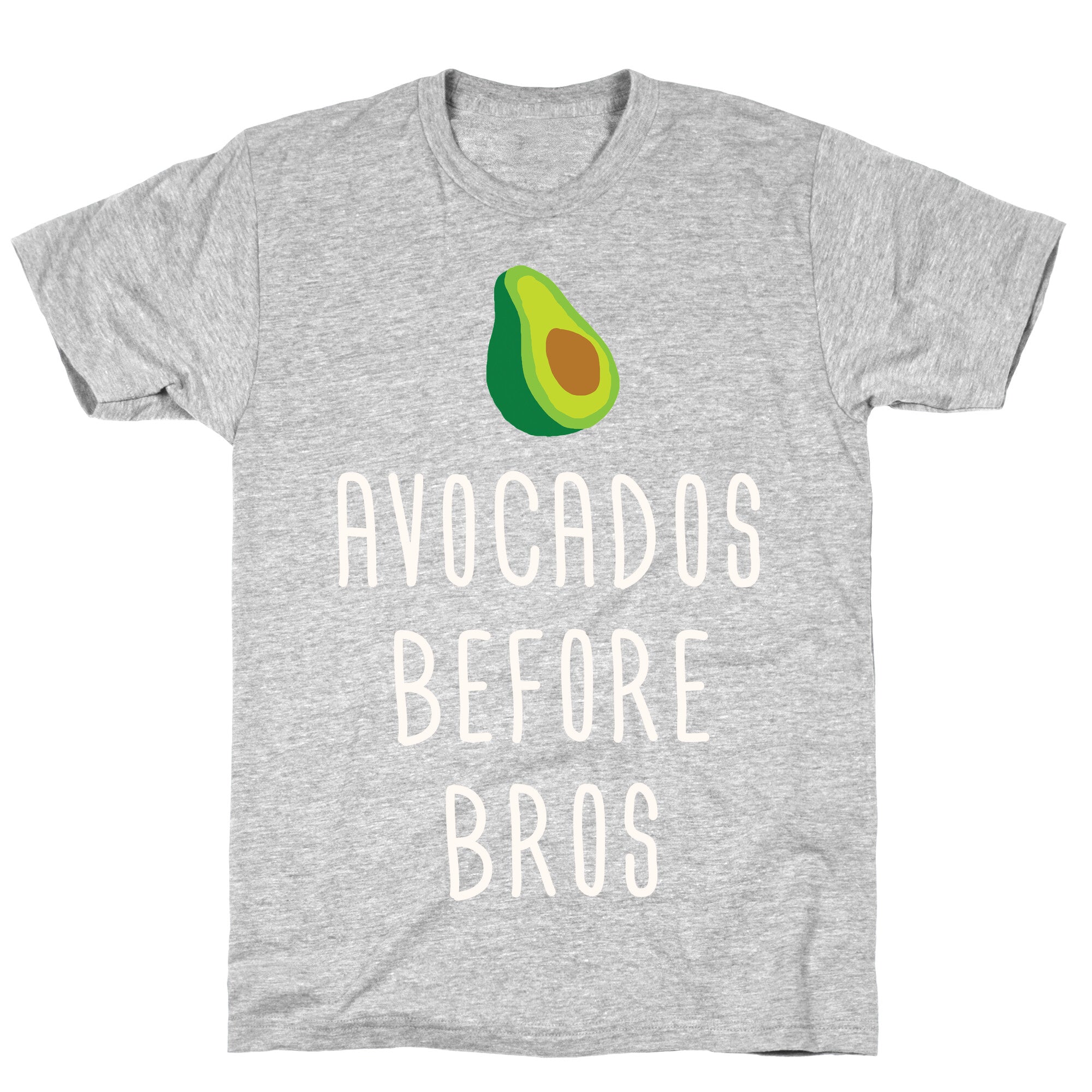 Avocados Before Bros T-Shirt Hoodie, Sweatshirt | PureTeeCo.com (Image 2)