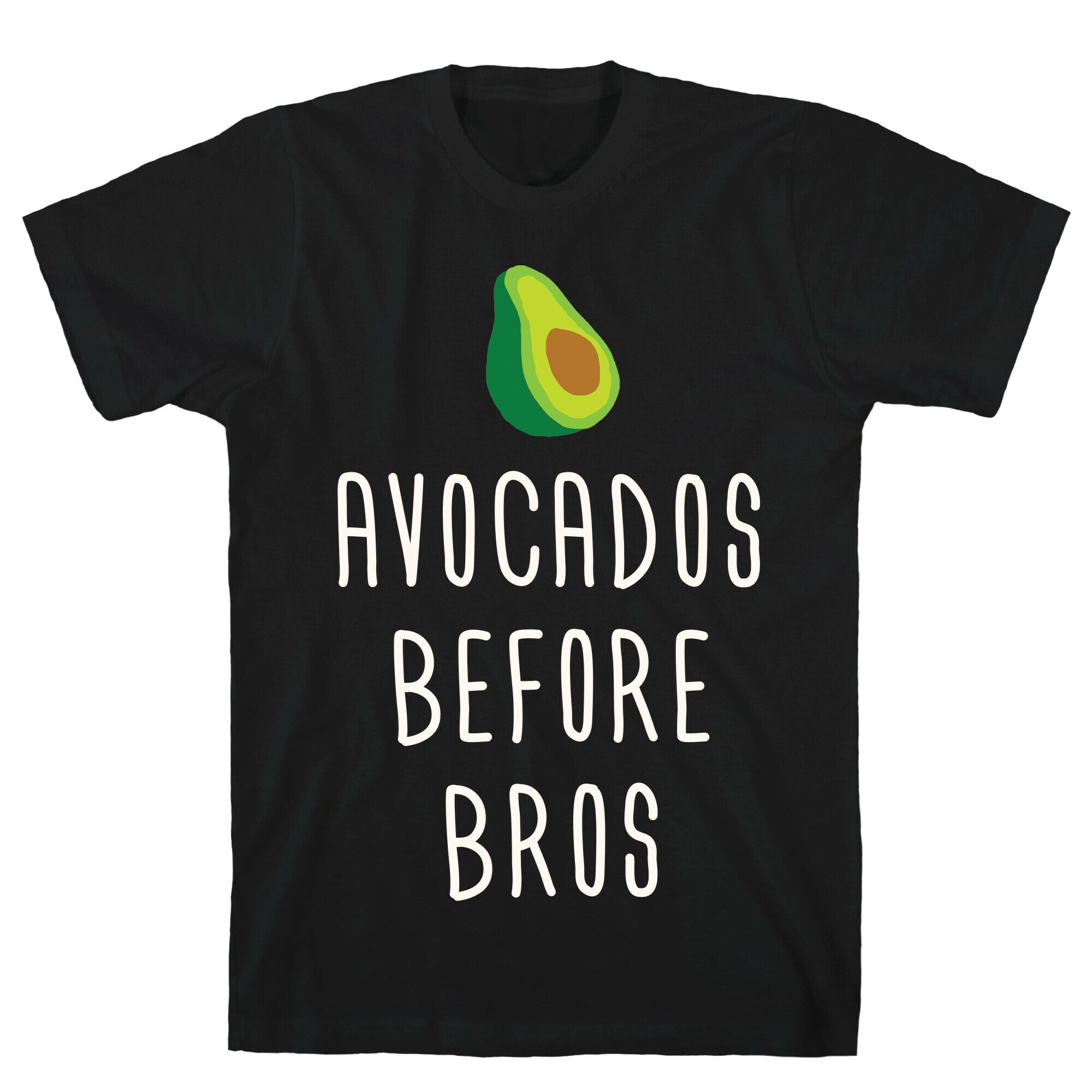 Avocados Before Bros T-Shirt Hoodie, Sweatshirt | PureTeeCo.com (Image 1)