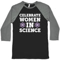 Celebrate Women In Science Baseball Tee Hoodie, Sweatshirt | PureTeeCo.com (Image 1)
