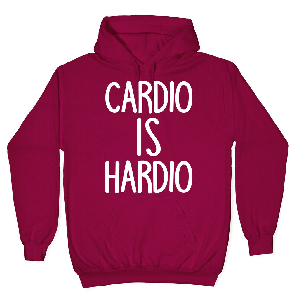 Cardio Is Hardio Hoodie T-Shirts, Sweatshirt | PureTeeCo.com (Image 5)