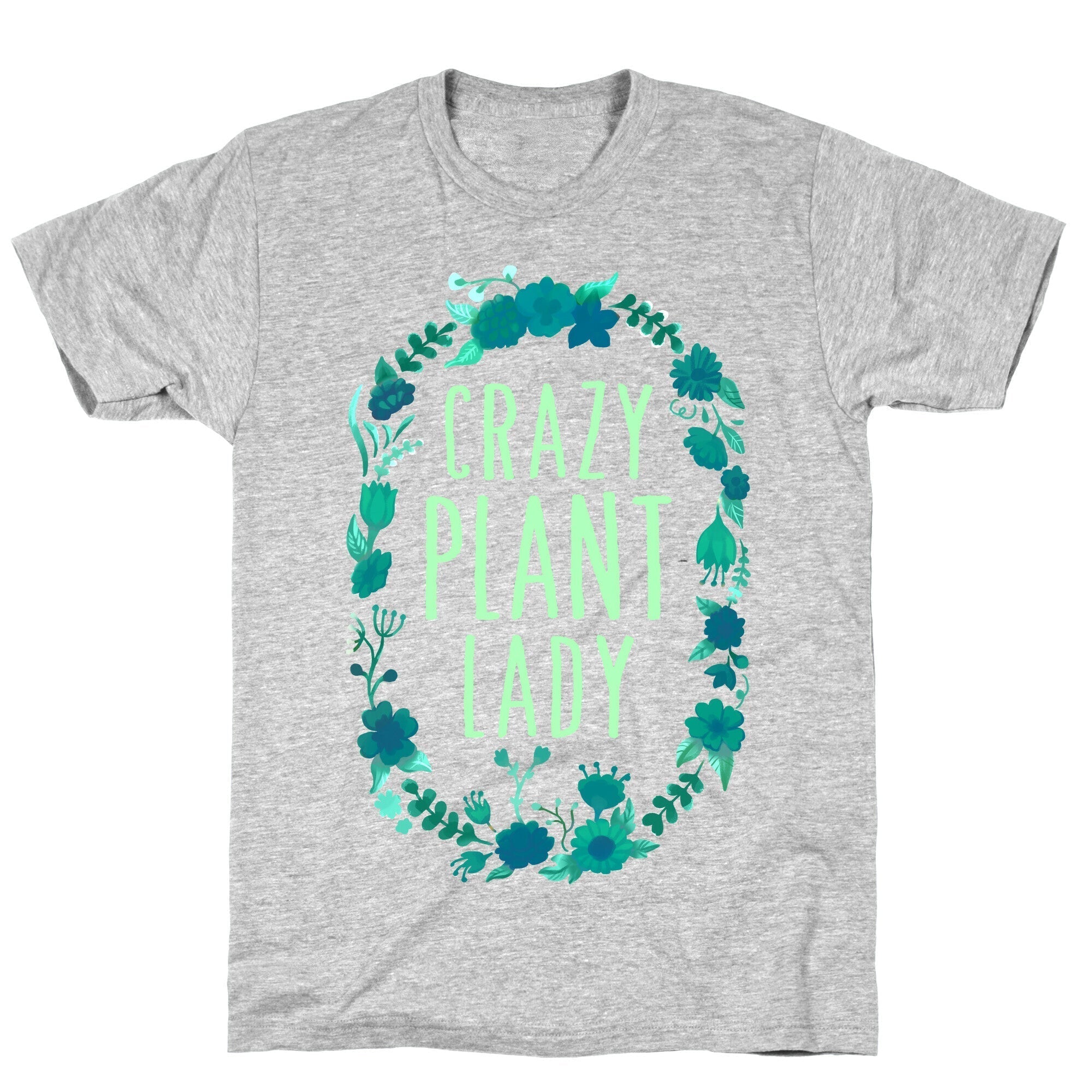 Crazy Plant Lady T-Shirt Hoodie, Sweatshirt | PureTeeCo.com (Image 2)