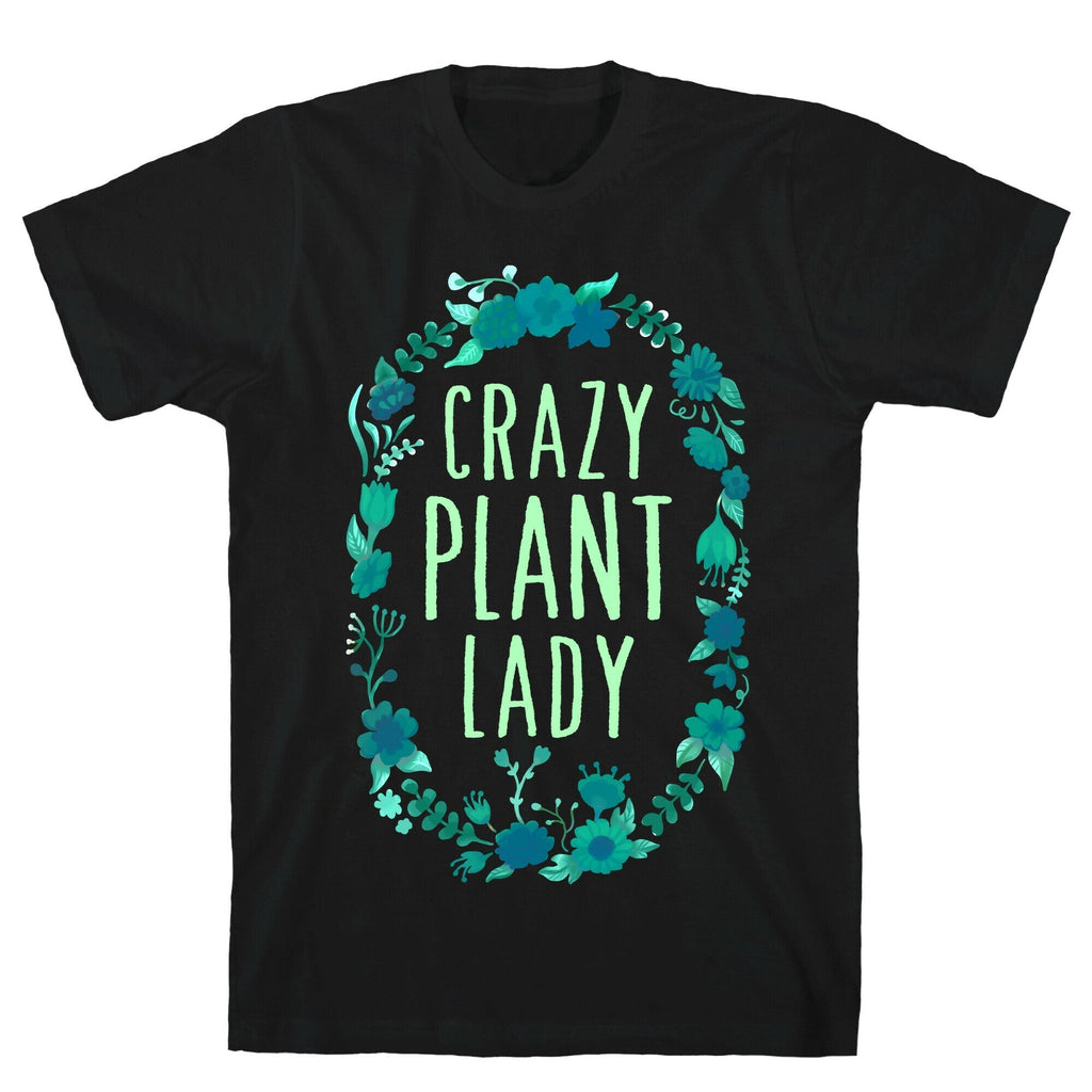 Crazy Plant Lady T-Shirt Hoodie, Sweatshirt | PureTeeCo.com (Image 1)