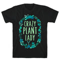 Crazy Plant Lady T-Shirt Hoodie, Sweatshirt | PureTeeCo.com (Image 1)