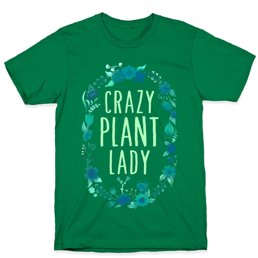 Crazy Plant Lady T-Shirt Hoodie, Sweatshirt | PureTeeCo.com (Image 3)