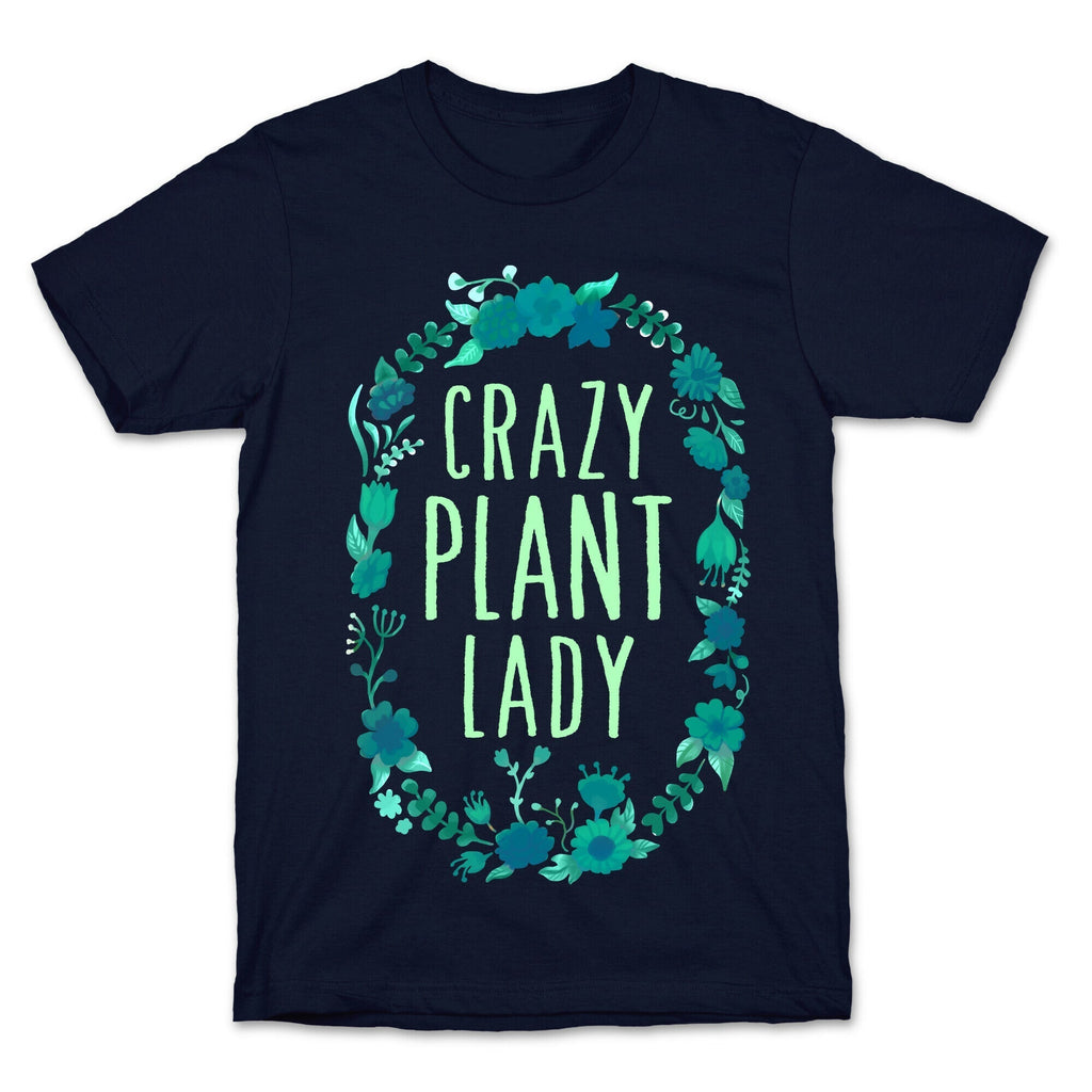 Crazy Plant Lady T-Shirt Hoodie, Sweatshirt | PureTeeCo.com (Image 4)