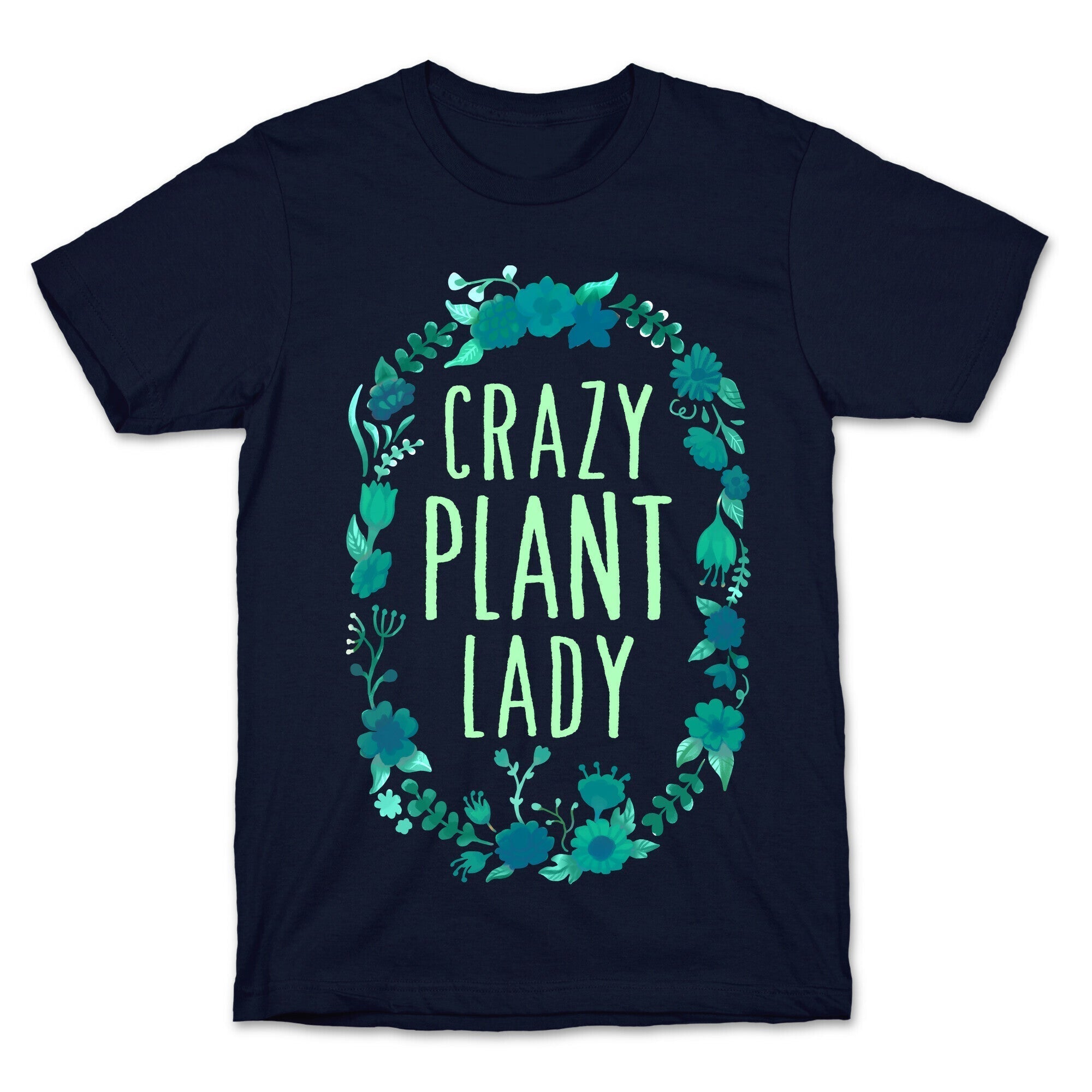 Crazy Plant Lady T-Shirt Hoodie, Sweatshirt | PureTeeCo.com (Image 4)