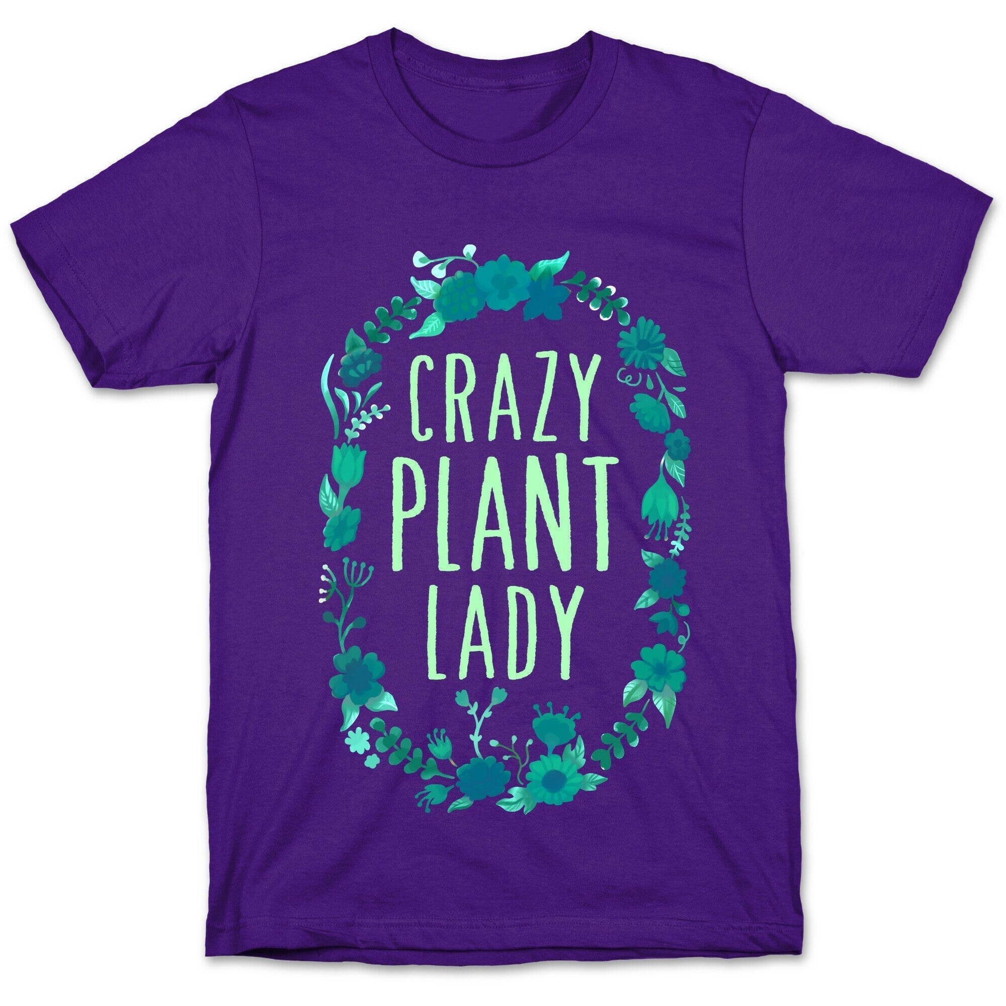 Crazy Plant Lady T-Shirt Hoodie, Sweatshirt | PureTeeCo.com (Image 5)