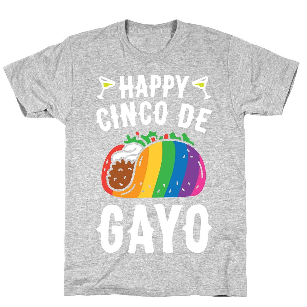 Happy Cinco De Gayo T-Shirt Hoodie, Sweatshirt | PureTeeCo.com (Image 1)