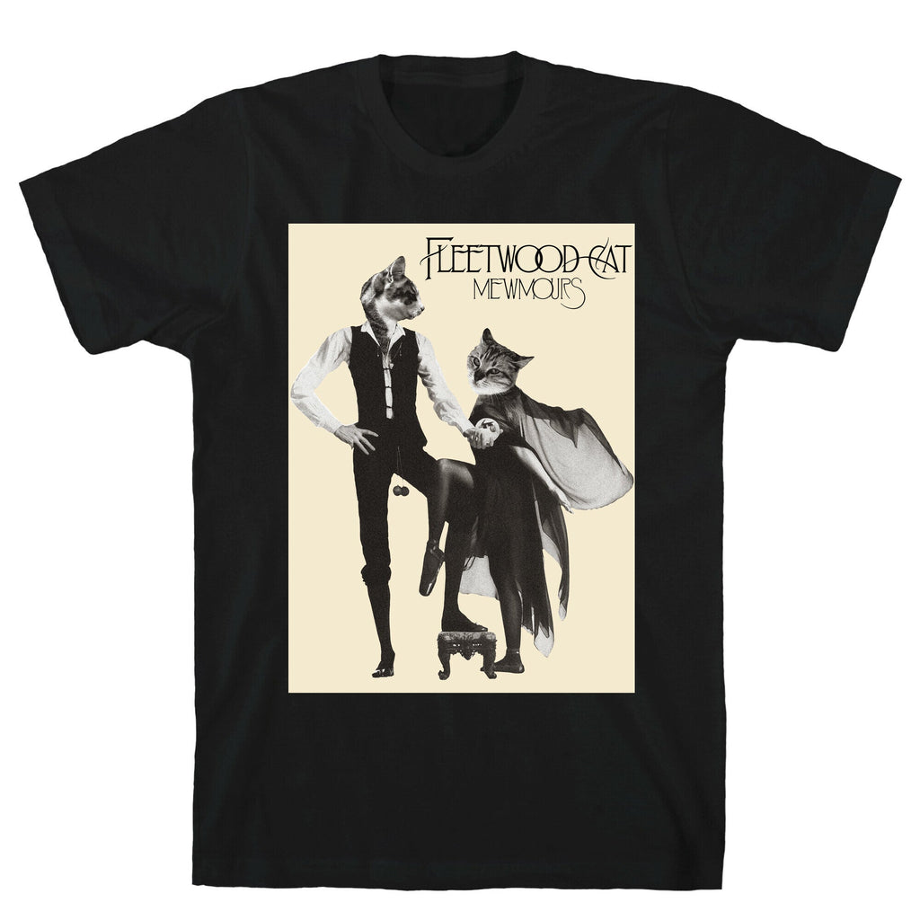 Fleetwood Cat Mewmours Mashup T-Shirt Hoodie, Sweatshirt | PureTeeCo.com (Image 1)