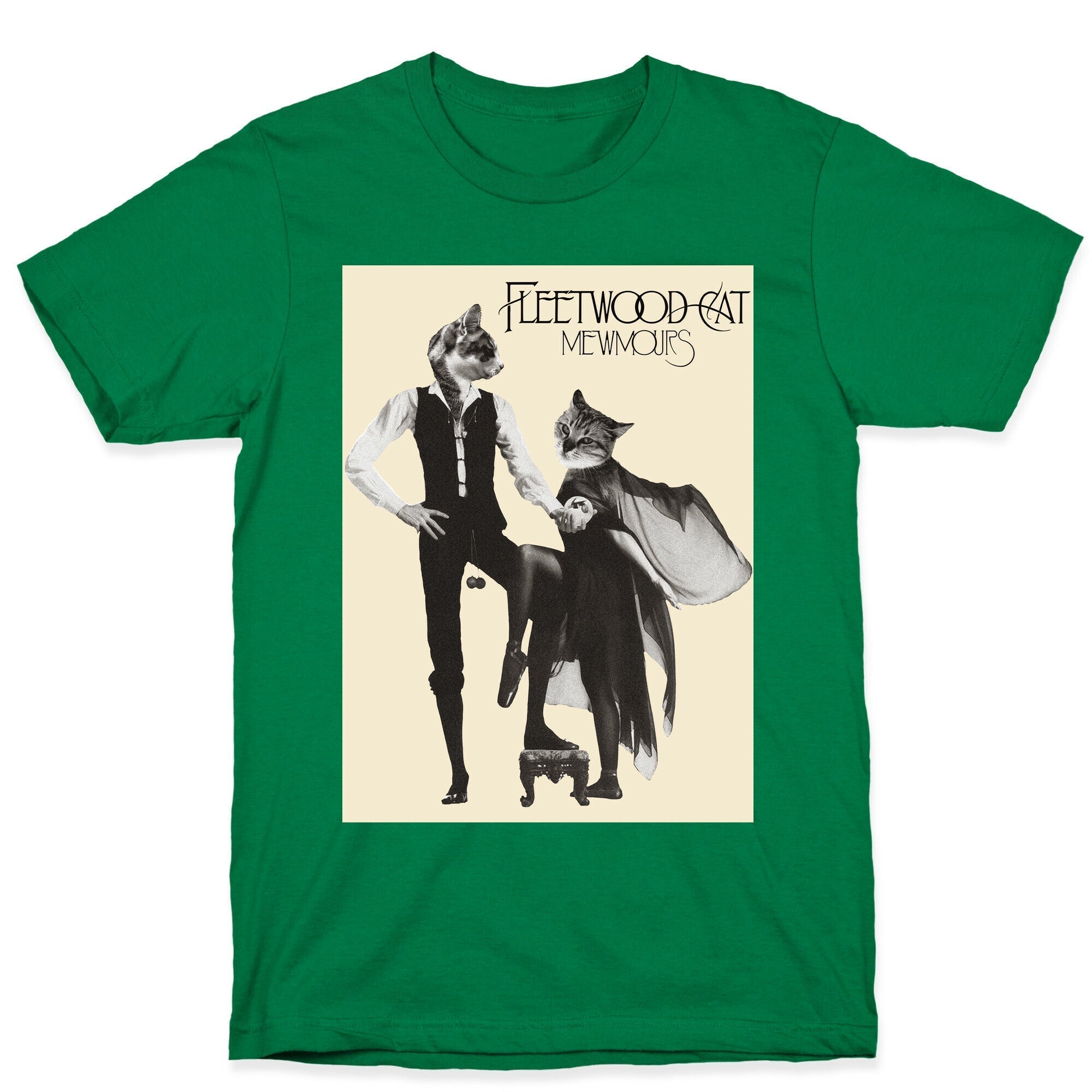 Fleetwood Cat Mewmours Mashup T-Shirt Hoodie, Sweatshirt | PureTeeCo.com (Image 3)