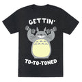 Gettin' Tototoned Unisex Triblend Tee Hoodie, Sweatshirt | PureTeeCo.com (Image 1)