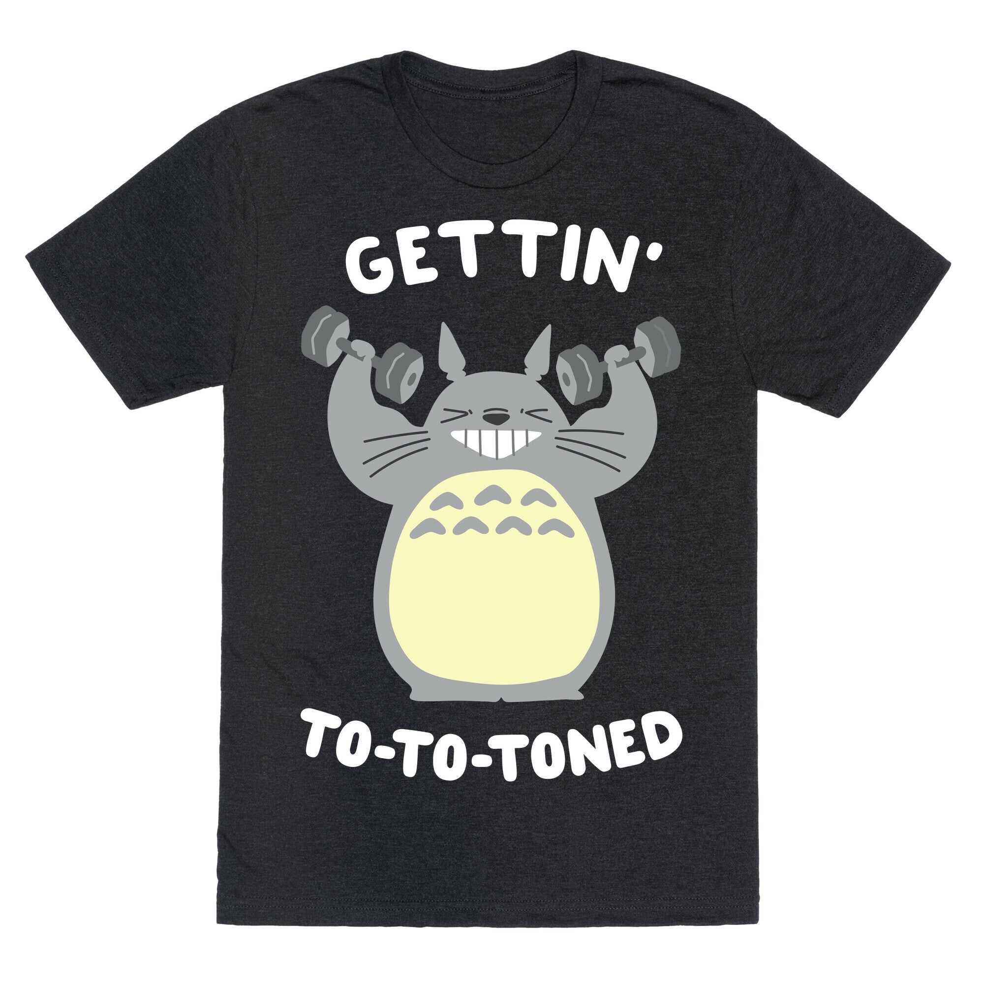 Gettin' Tototoned Unisex Triblend Tee Hoodie, Sweatshirt | PureTeeCo.com (Image 1)