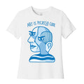 Art Is PicasSO Cool Women's Cotton Tee Hoodie, Sweatshirt | PureTeeCo.com (Image 1)