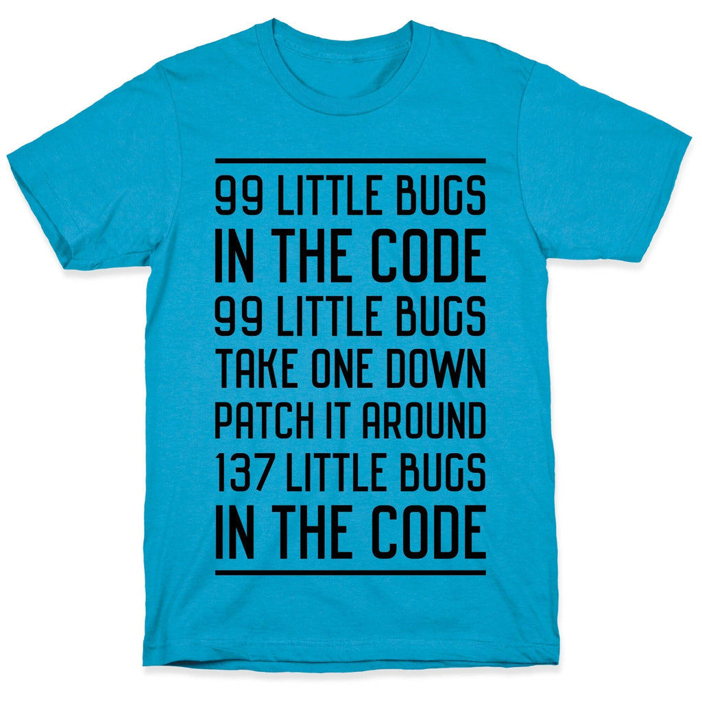 99 Little Bugs in the Code Unisex Triblend Tee Hoodie, Sweatshirt | PureTeeCo.com (Image 5)