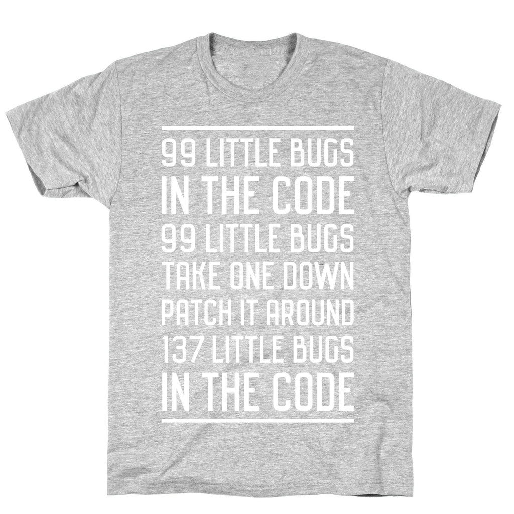 99 Little Bugs in the Code T-Shirt Style001 Hoodie, Sweatshirt | PureTeeCo.com (Image 2)