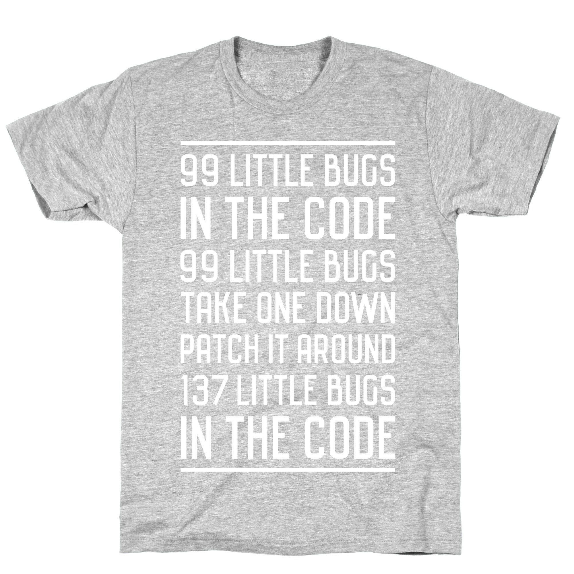 99 Little Bugs in the Code T-Shirt Style001 Hoodie, Sweatshirt | PureTeeCo.com (Image 2)