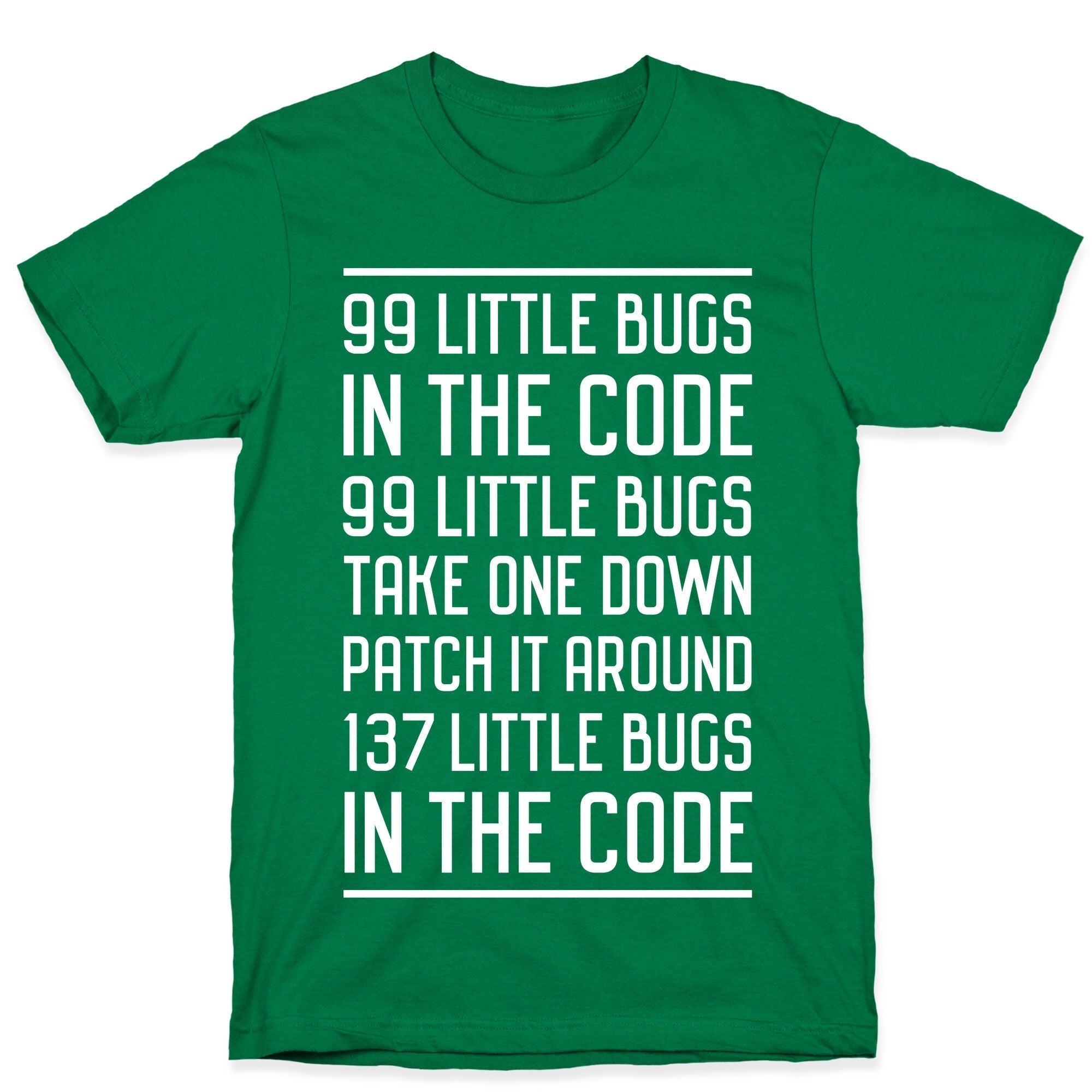 99 Little Bugs in the Code T-Shirt Style001 Hoodie, Sweatshirt | PureTeeCo.com (Image 3)