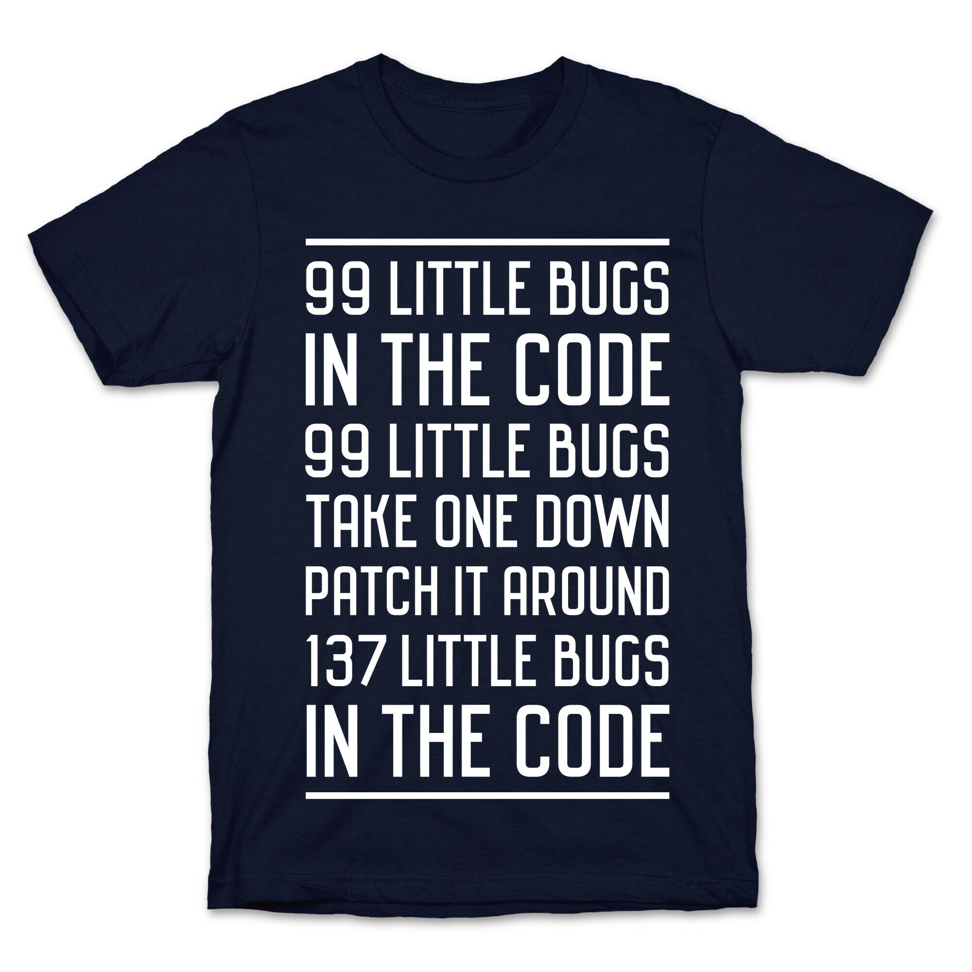 99 Little Bugs in the Code T-Shirt Style001 Hoodie, Sweatshirt | PureTeeCo.com (Image 4)