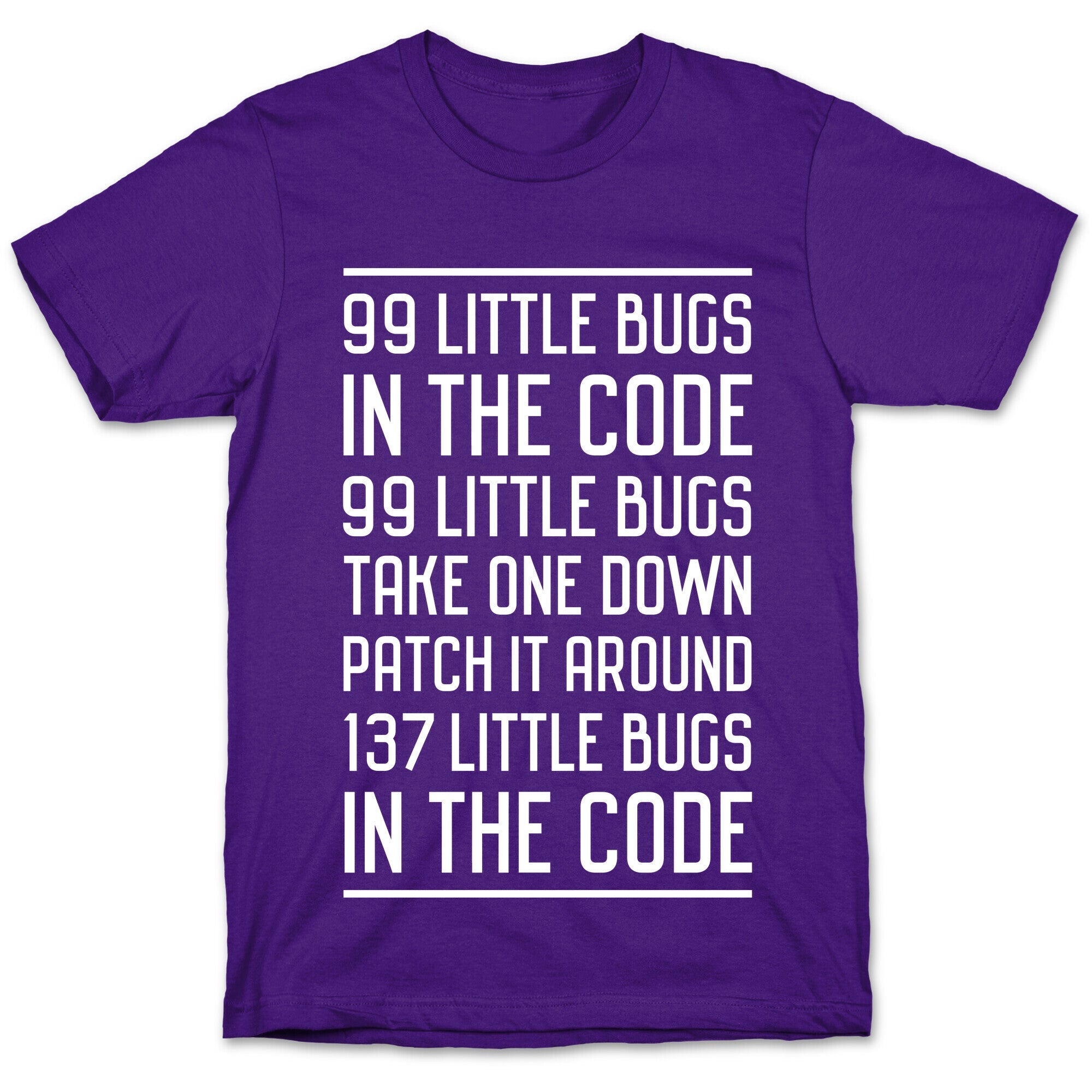 99 Little Bugs in the Code T-Shirt Style001 Hoodie, Sweatshirt | PureTeeCo.com (Image 5)