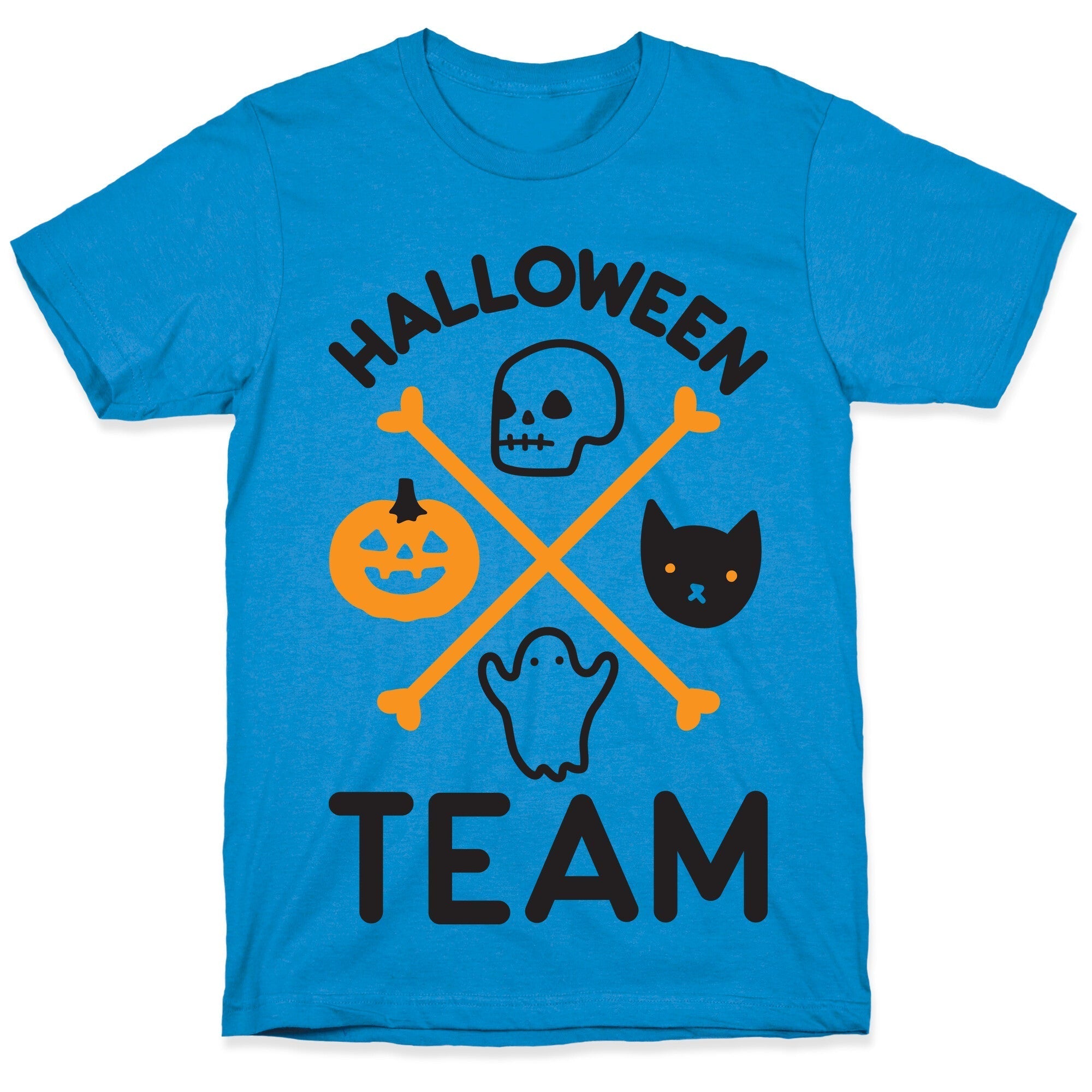 Halloween Team T-Shirt Hoodie, Sweatshirt | PureTeeCo.com (Image 1)