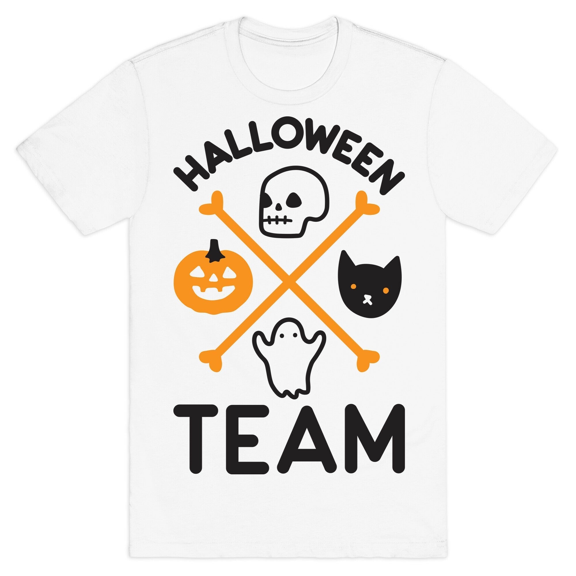Halloween Team T-Shirt Hoodie, Sweatshirt | PureTeeCo.com (Image 2)