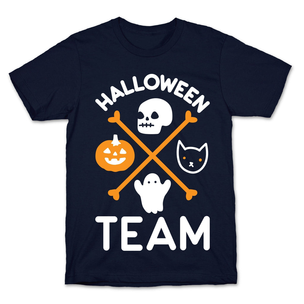 Halloween Team T-Shirt Style001 Hoodie, Sweatshirt | PureTeeCo.com (Image 4)