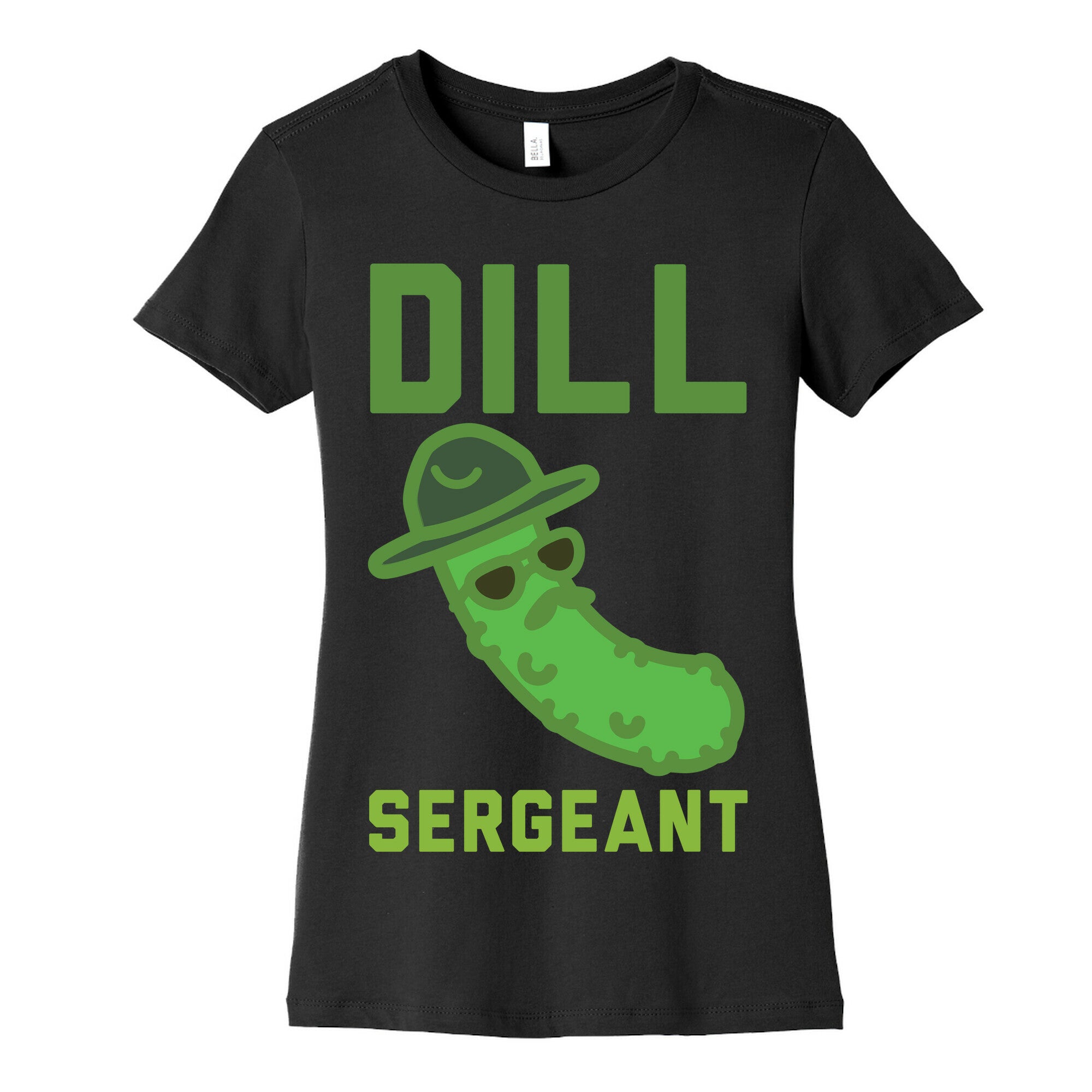 Dill Sergeant Women's Cotton Tee Hoodie, Sweatshirt | PureTeeCo.com (Image 5)
