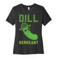 Dill Sergeant Women's Cotton Tee Hoodie, Sweatshirt | PureTeeCo.com (Image 1)
