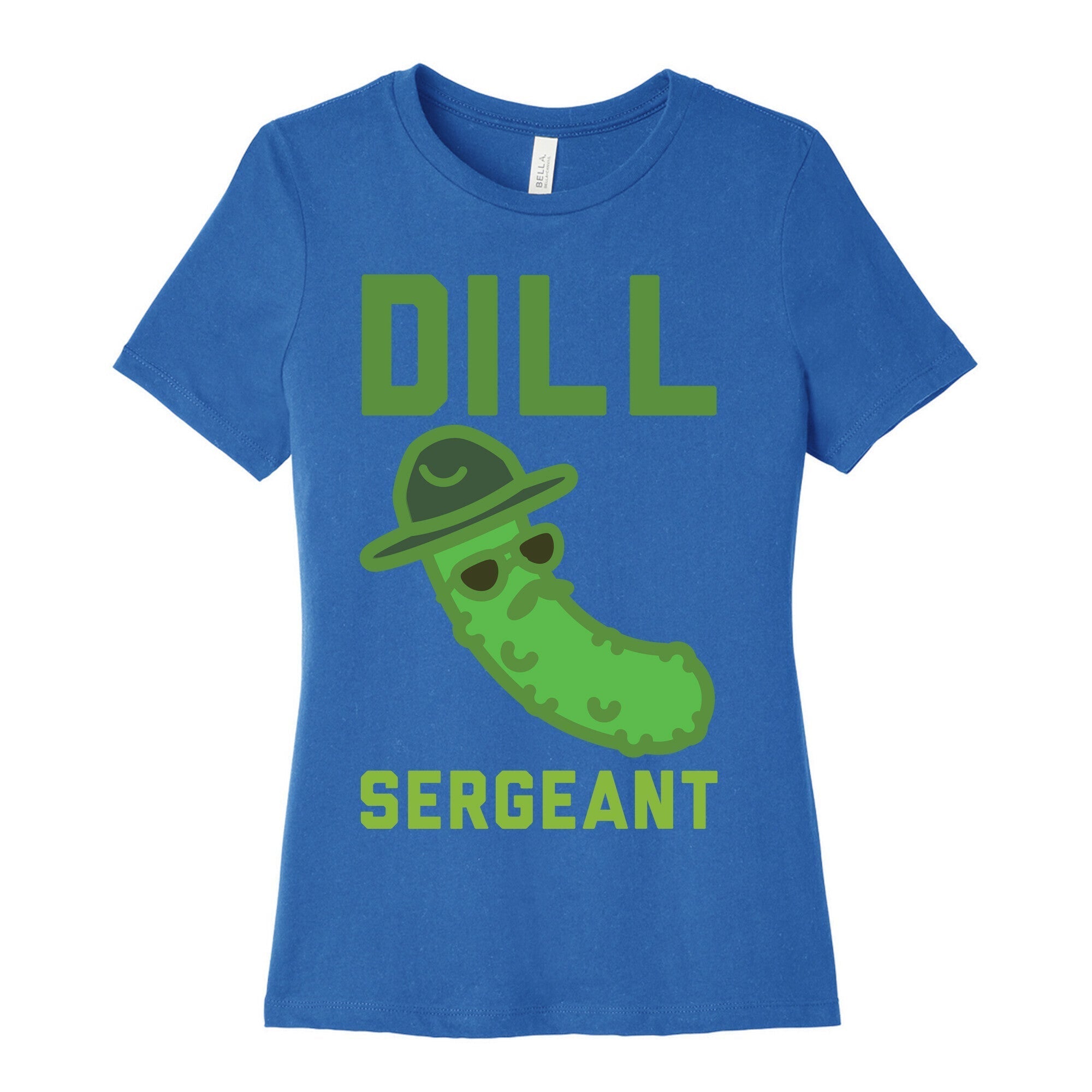 Dill Sergeant Women's Cotton Tee Hoodie, Sweatshirt | PureTeeCo.com (Image 3)