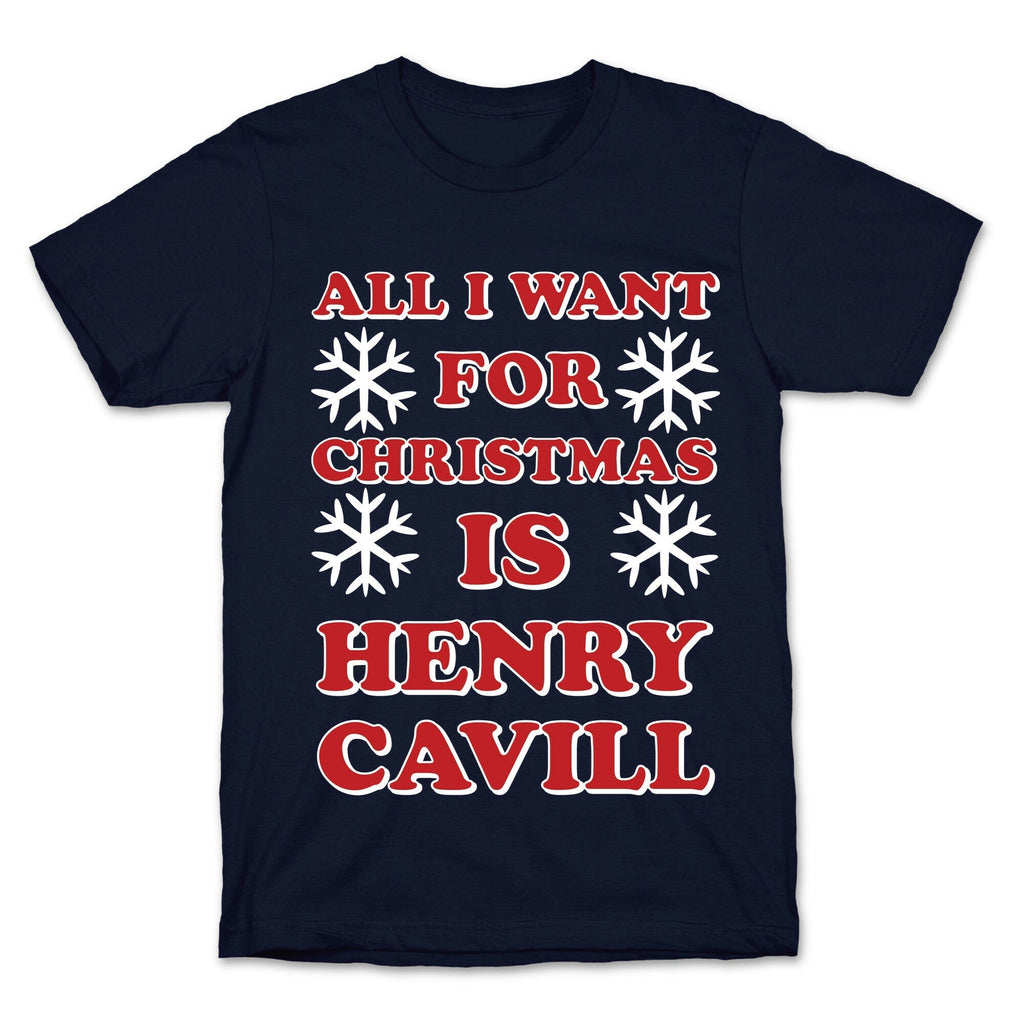All I Want for Christmas is Henry Cavill T-Shirt Hoodie, Sweatshirt | PureTeeCo.com (Image 4)