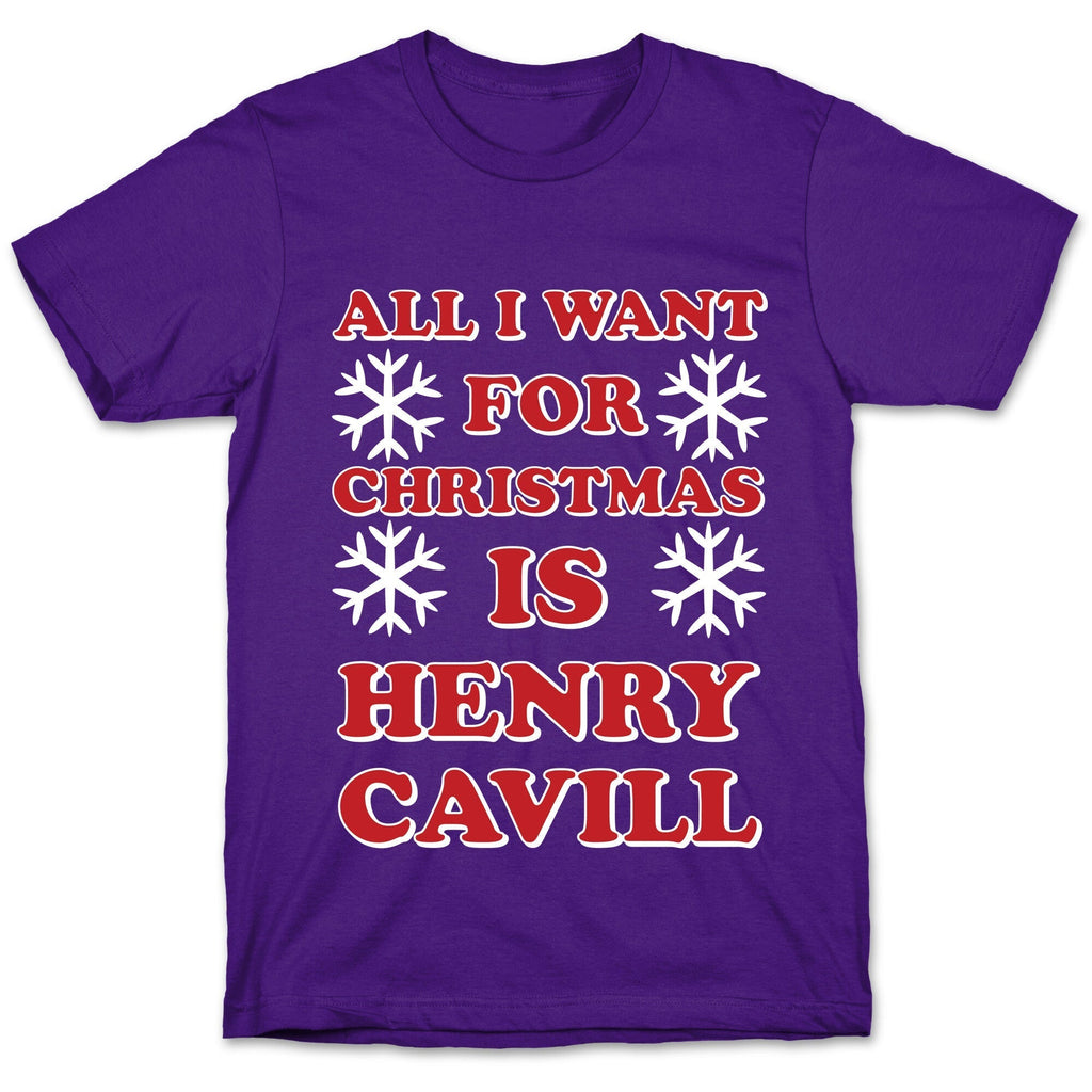 All I Want for Christmas is Henry Cavill T-Shirt Hoodie, Sweatshirt | PureTeeCo.com (Image 5)