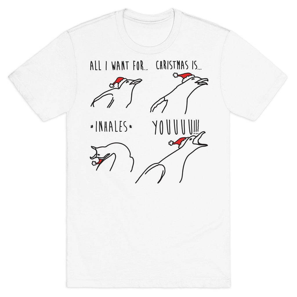 All I Want For Christmas Is You Meme Parody T-Shirt Hoodie, Sweatshirt | PureTeeCo.com (Image 2)