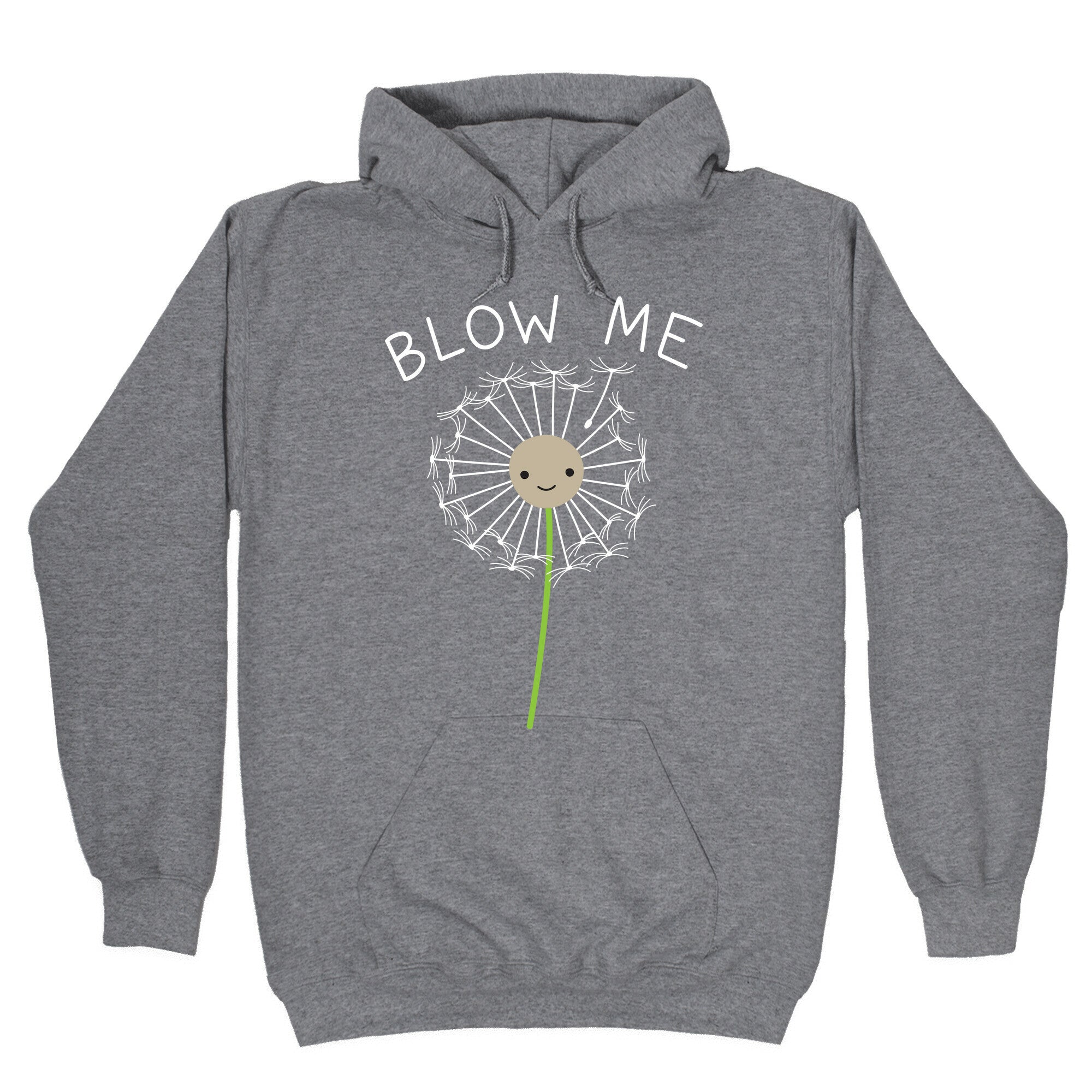 Blow Me Dandelion Hoodie T-Shirts, Sweatshirt | PureTeeCo.com (Image 1)