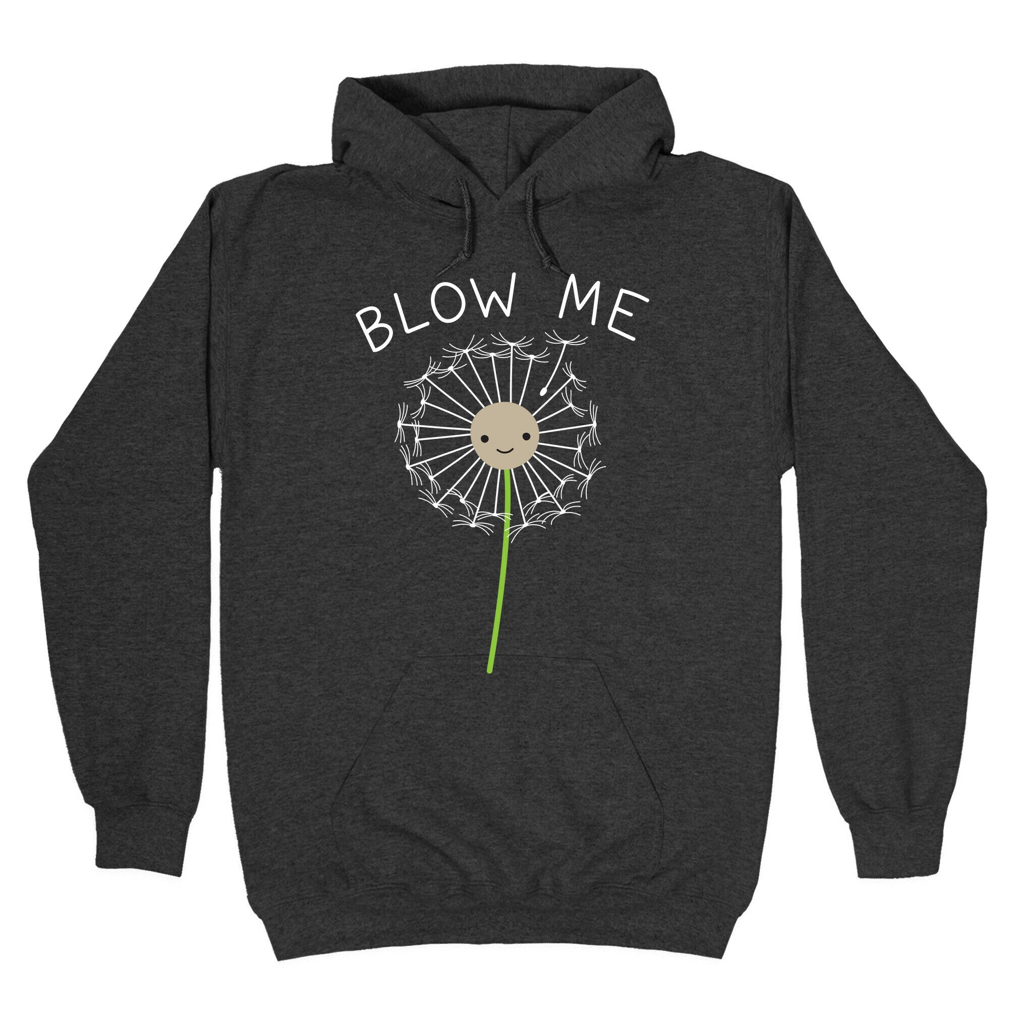 Blow Me Dandelion Hoodie T-Shirts, Sweatshirt | PureTeeCo.com (Image 3)