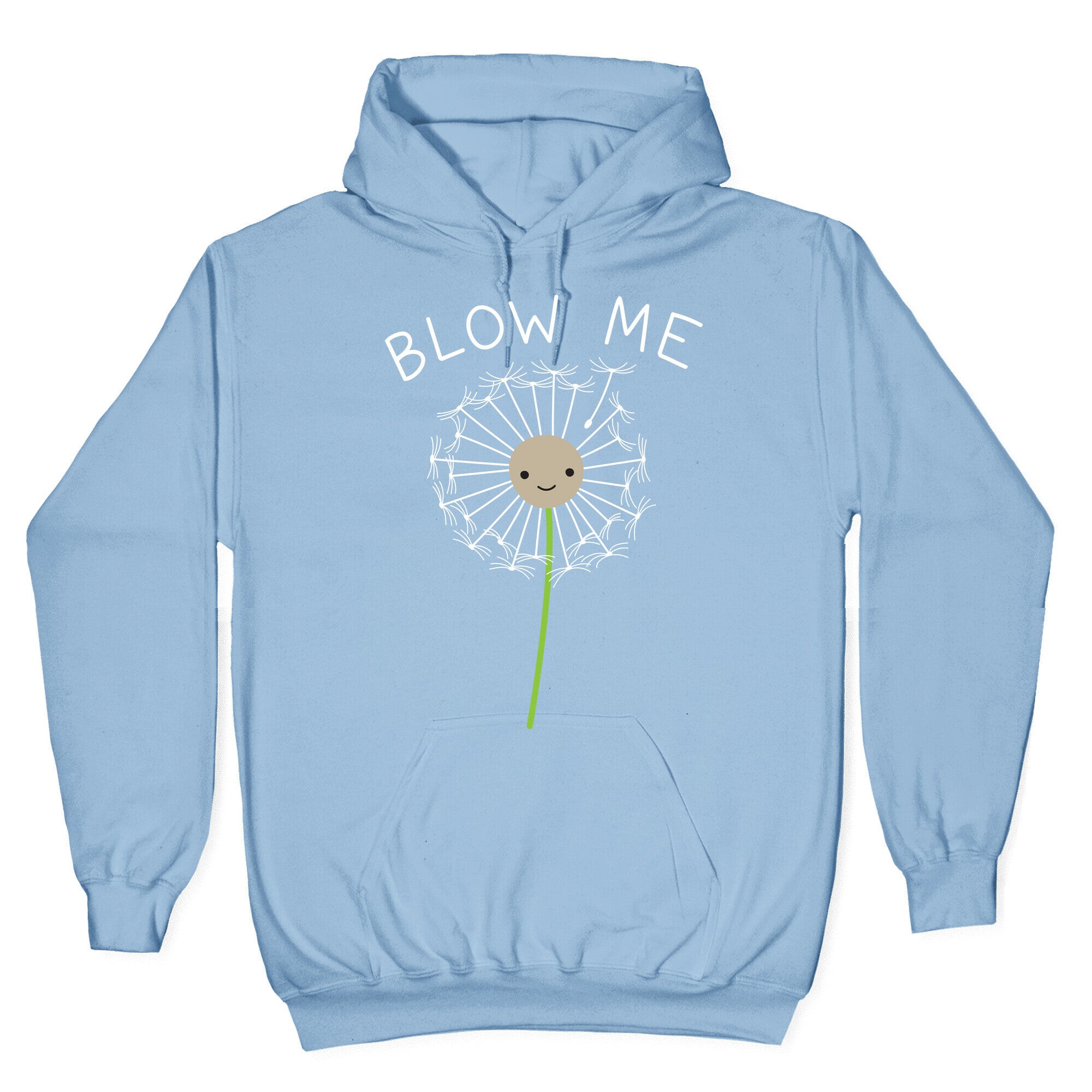 Blow Me Dandelion Hoodie T-Shirts, Sweatshirt | PureTeeCo.com (Image 4)