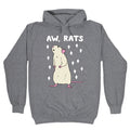 Aw, Rats Hoodie T-Shirts, Sweatshirt | PureTeeCo.com (Image 1)