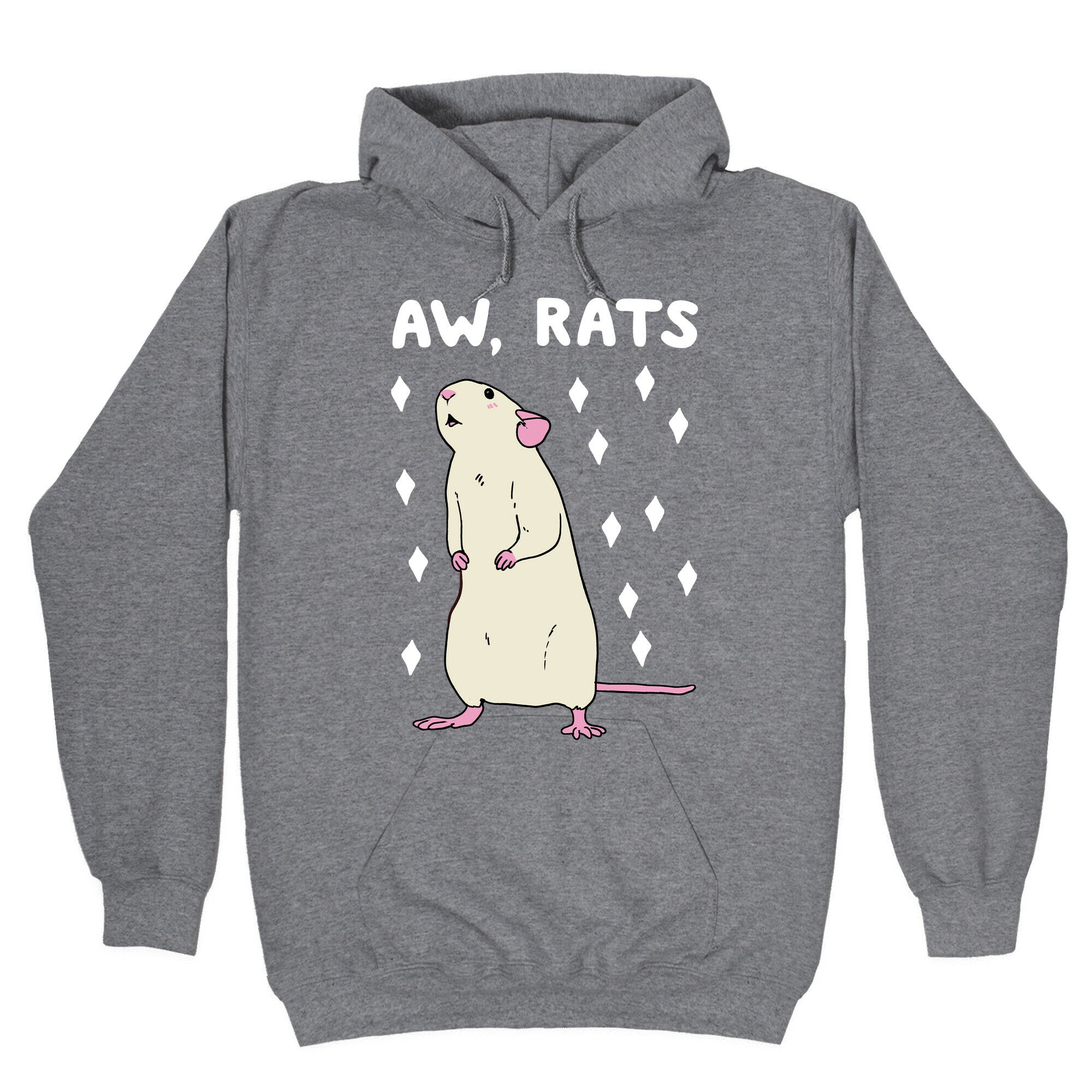 Aw, Rats Hoodie T-Shirts, Sweatshirt | PureTeeCo.com (Image 1)