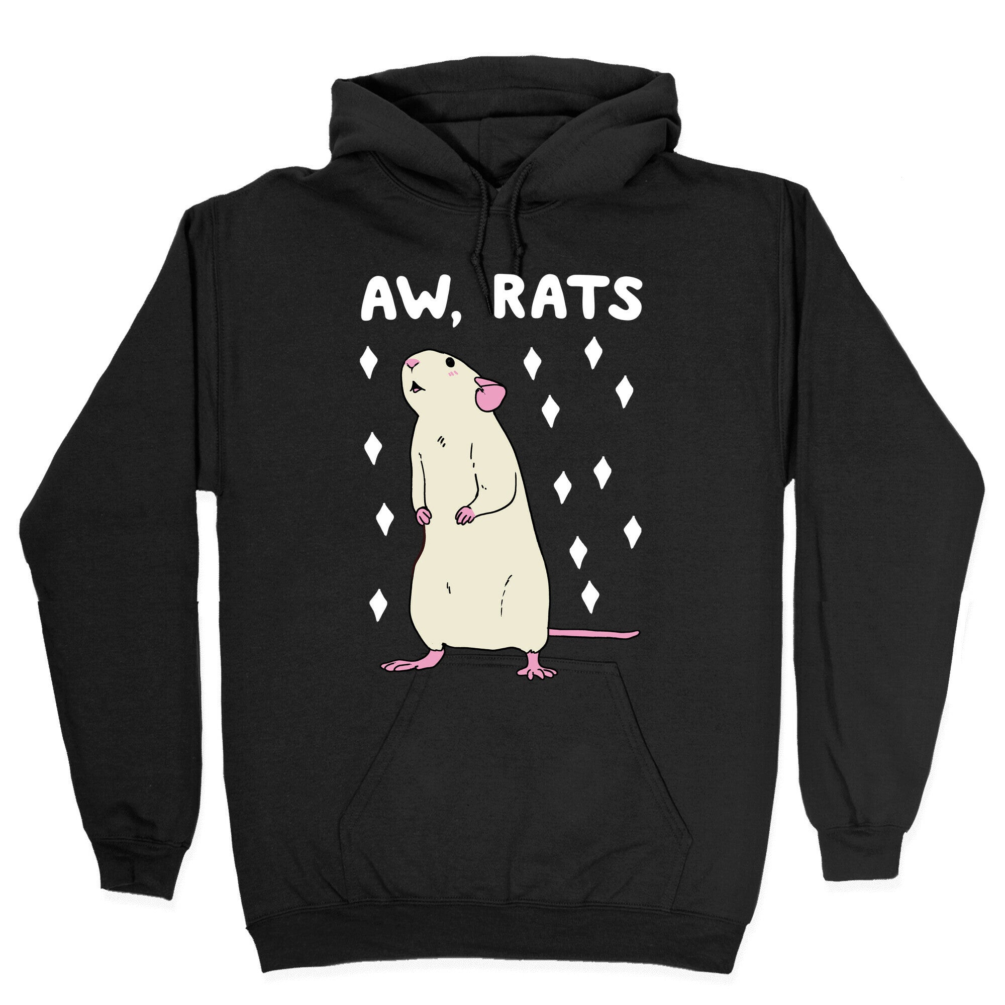 Aw, Rats Hoodie T-Shirts, Sweatshirt | PureTeeCo.com (Image 2)