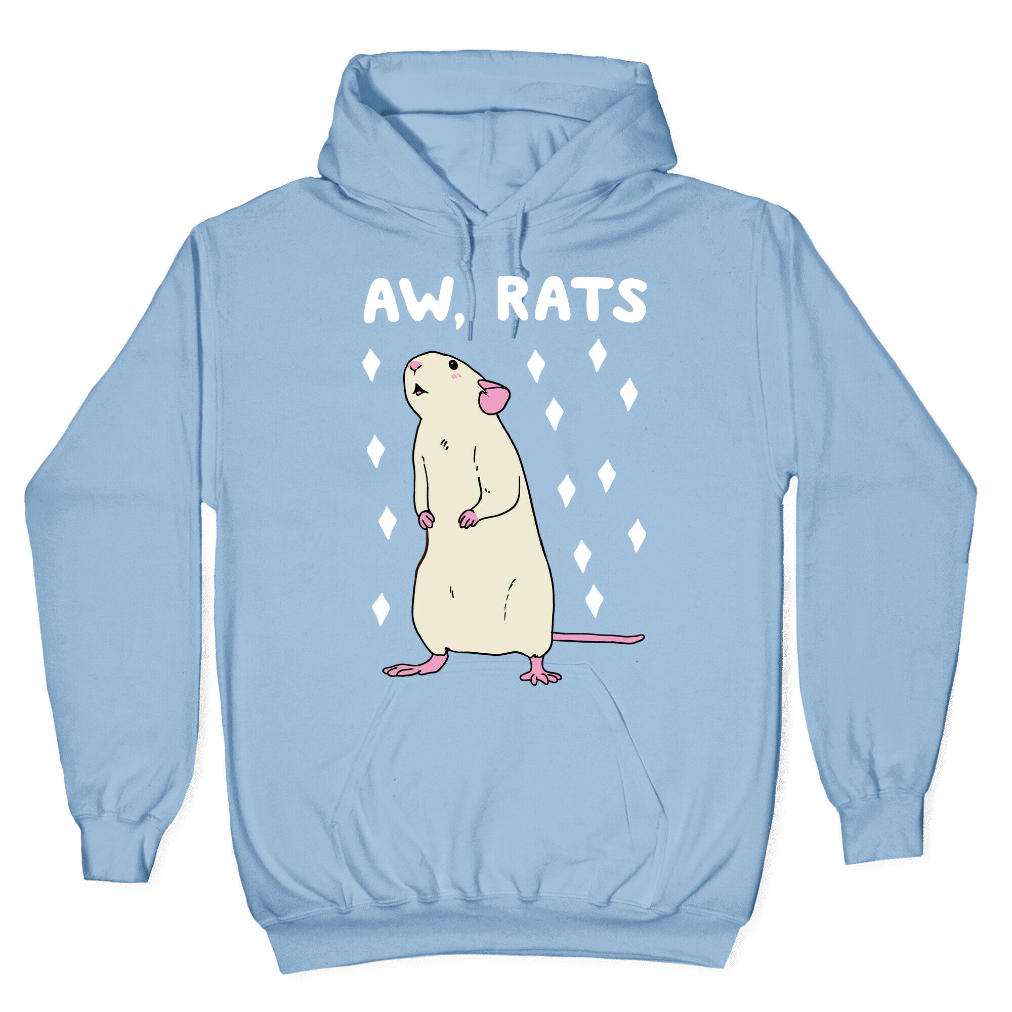 Aw, Rats Hoodie T-Shirts, Sweatshirt | PureTeeCo.com (Image 4)