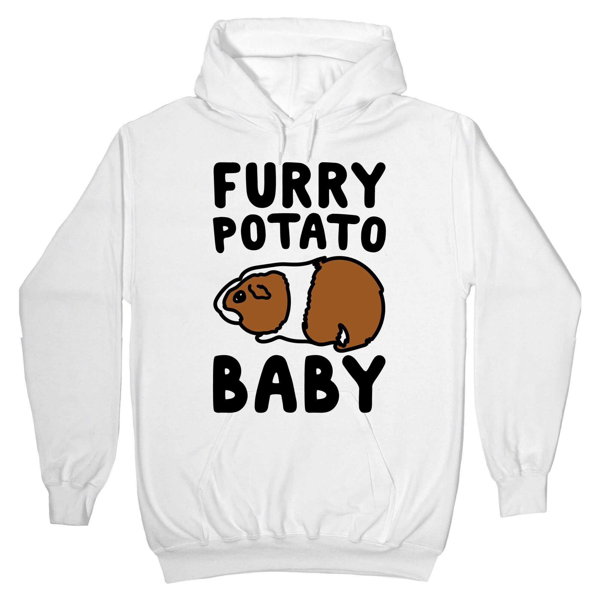 Furry Potato Baby Guinea Pig Parody Hoodie T-Shirts, Sweatshirt | PureTeeCo.com