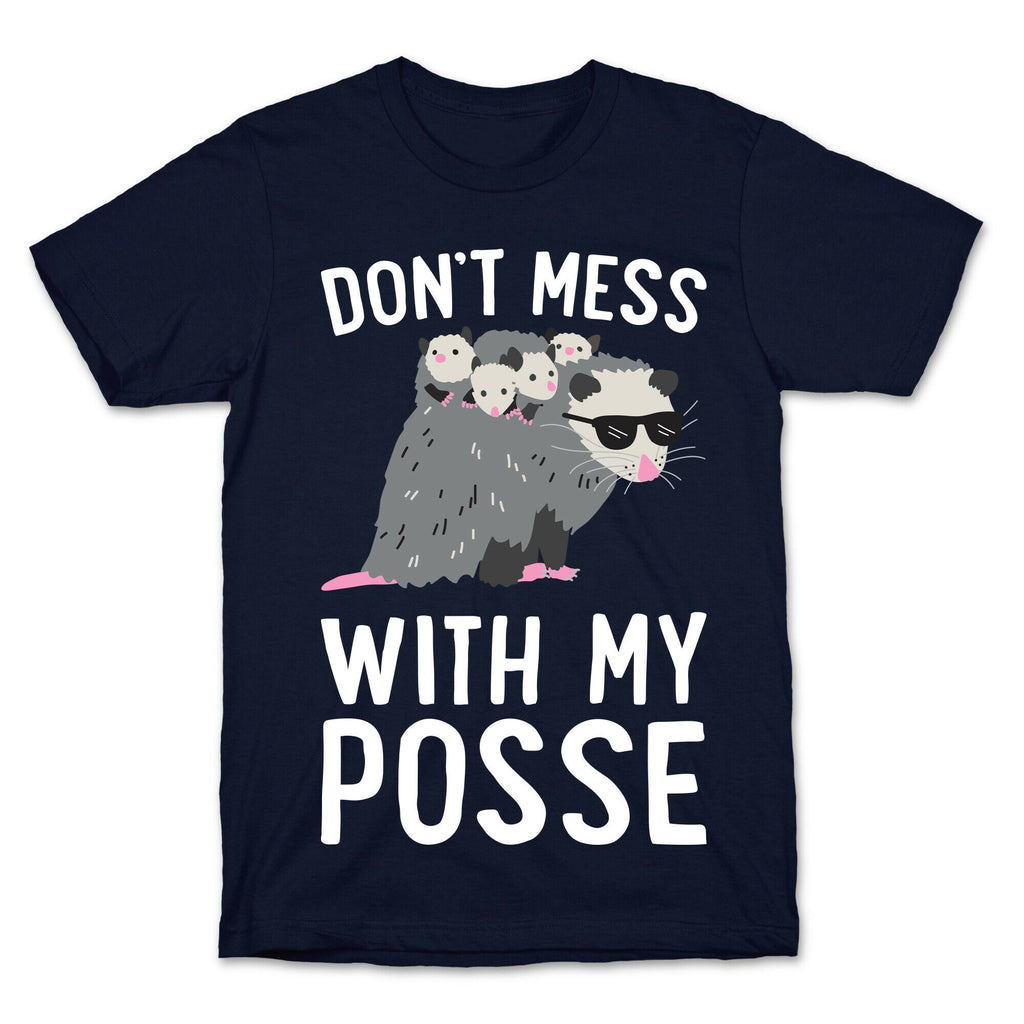Don't Mess With My Posse Opossum T-Shirt Hoodie, Sweatshirt | PureTeeCo.com (Image 4)