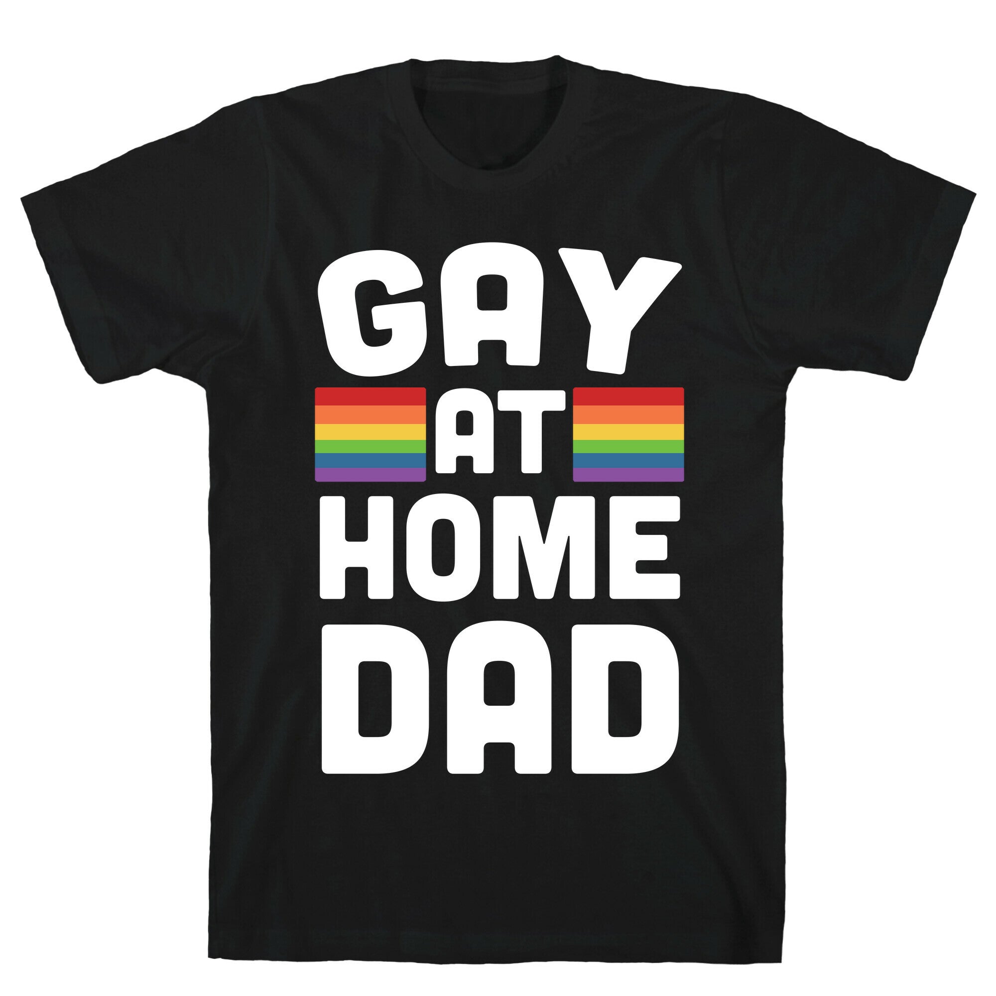 Gay at Home Dad T-Shirt Hoodie, Sweatshirt | PureTeeCo.com (Image 1)