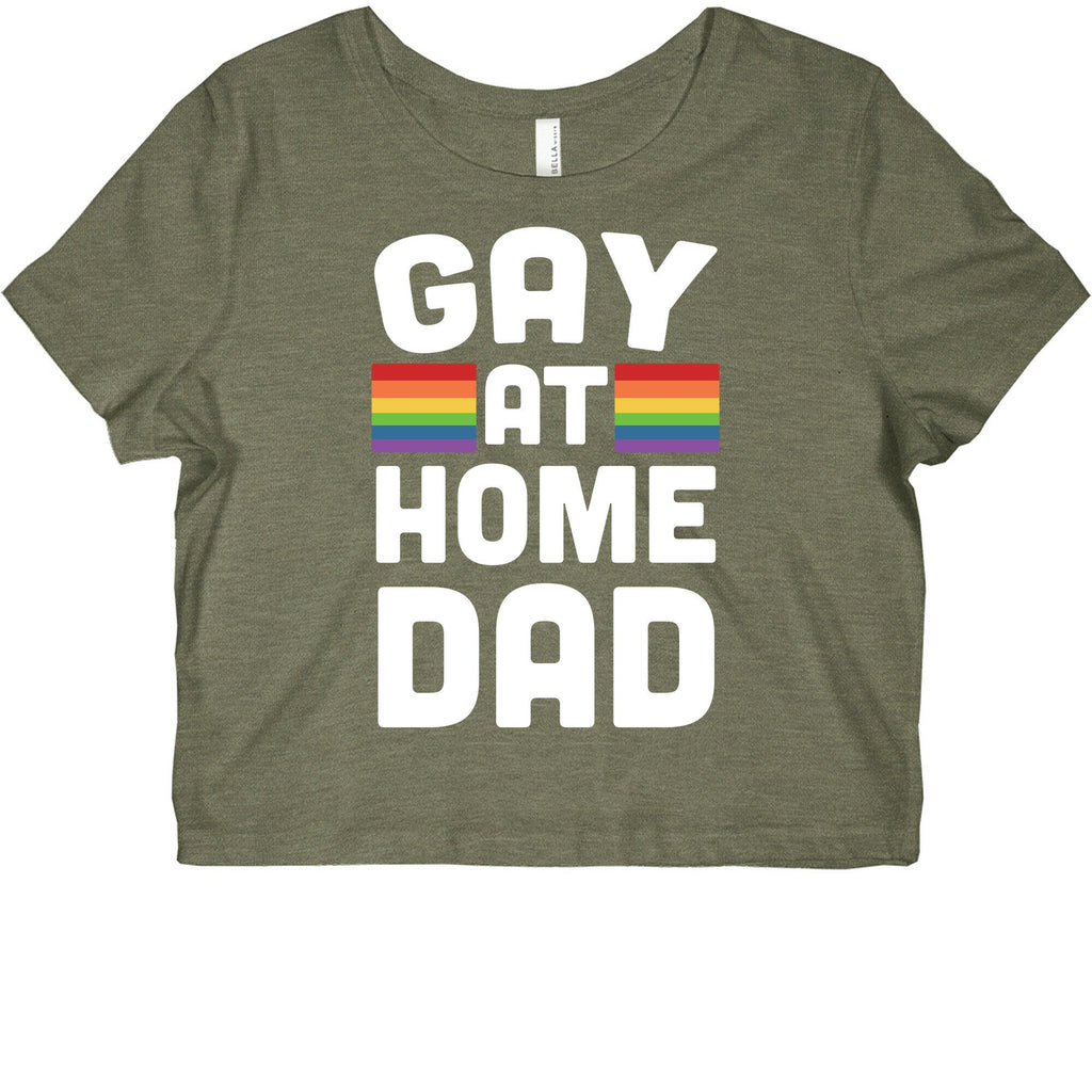 Gay at Home Dad Graphic Baby Tee Hoodie, Sweatshirt | PureTeeCo.com (Image 2)