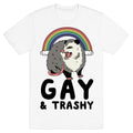 Gay and Trashy Possum T-Shirt Style001 Hoodie, Sweatshirt | PureTeeCo.com (Image 1)